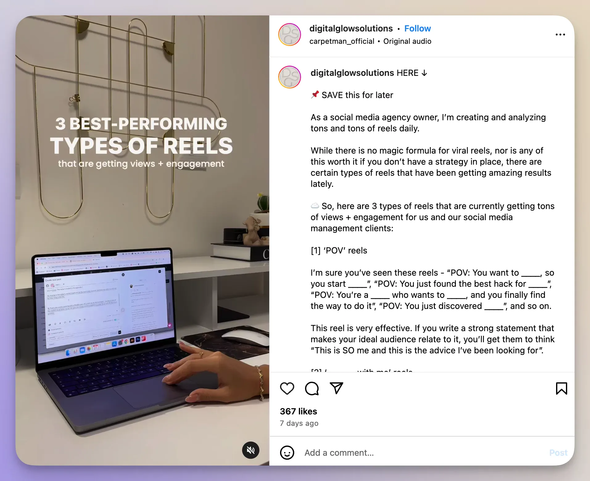 social media content ideas