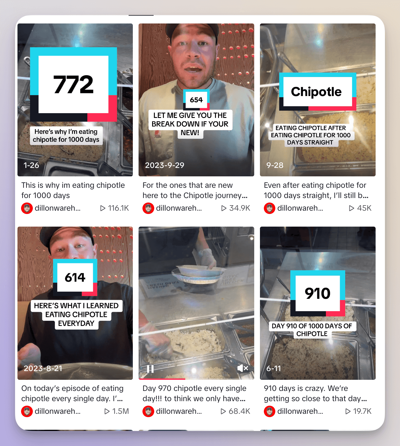chopotle tiktok challenge