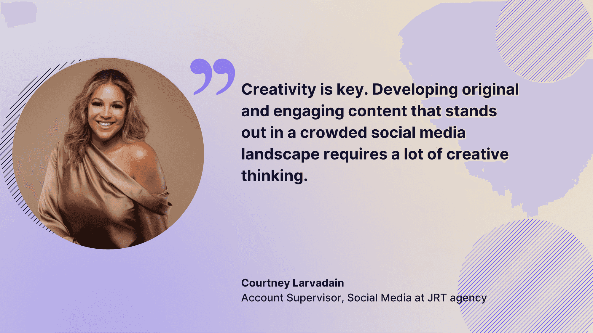 quote about the importance of creativity in social media