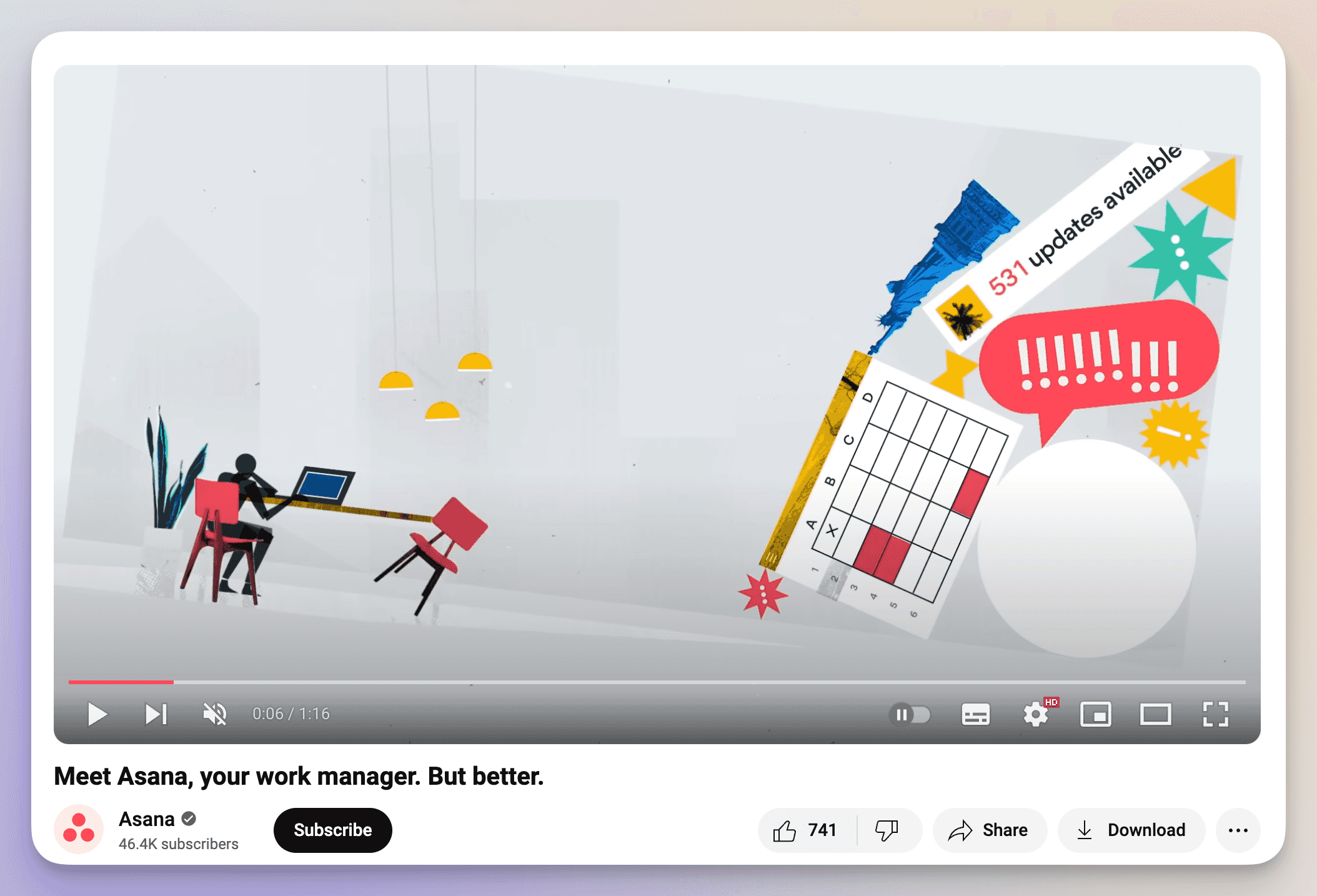 animations as a youtube video idea