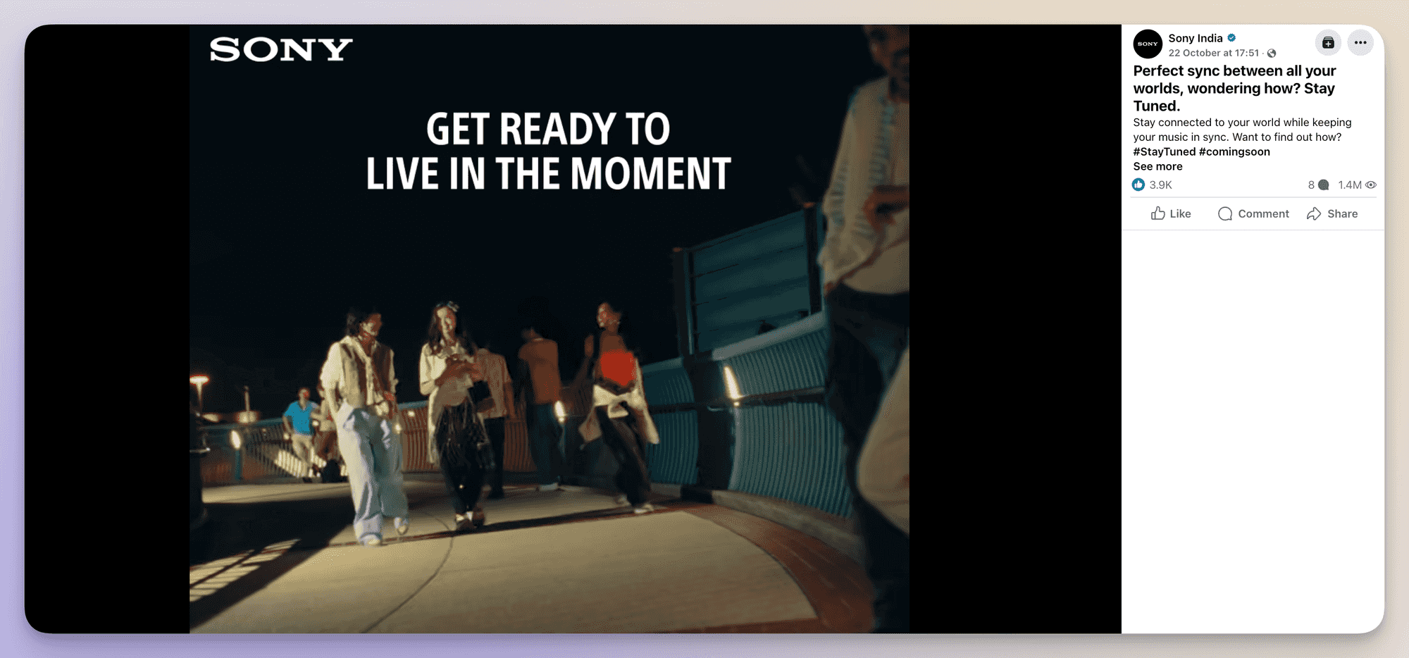 sneak peek youtube video from sony