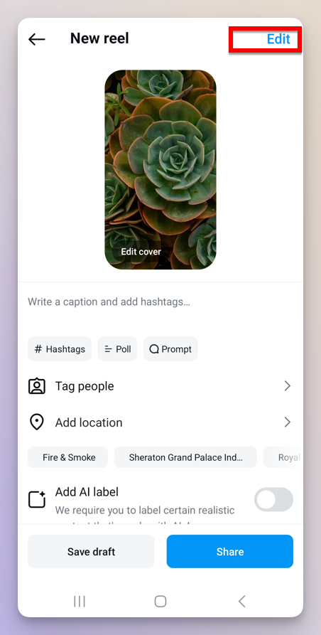 how to download reels from android