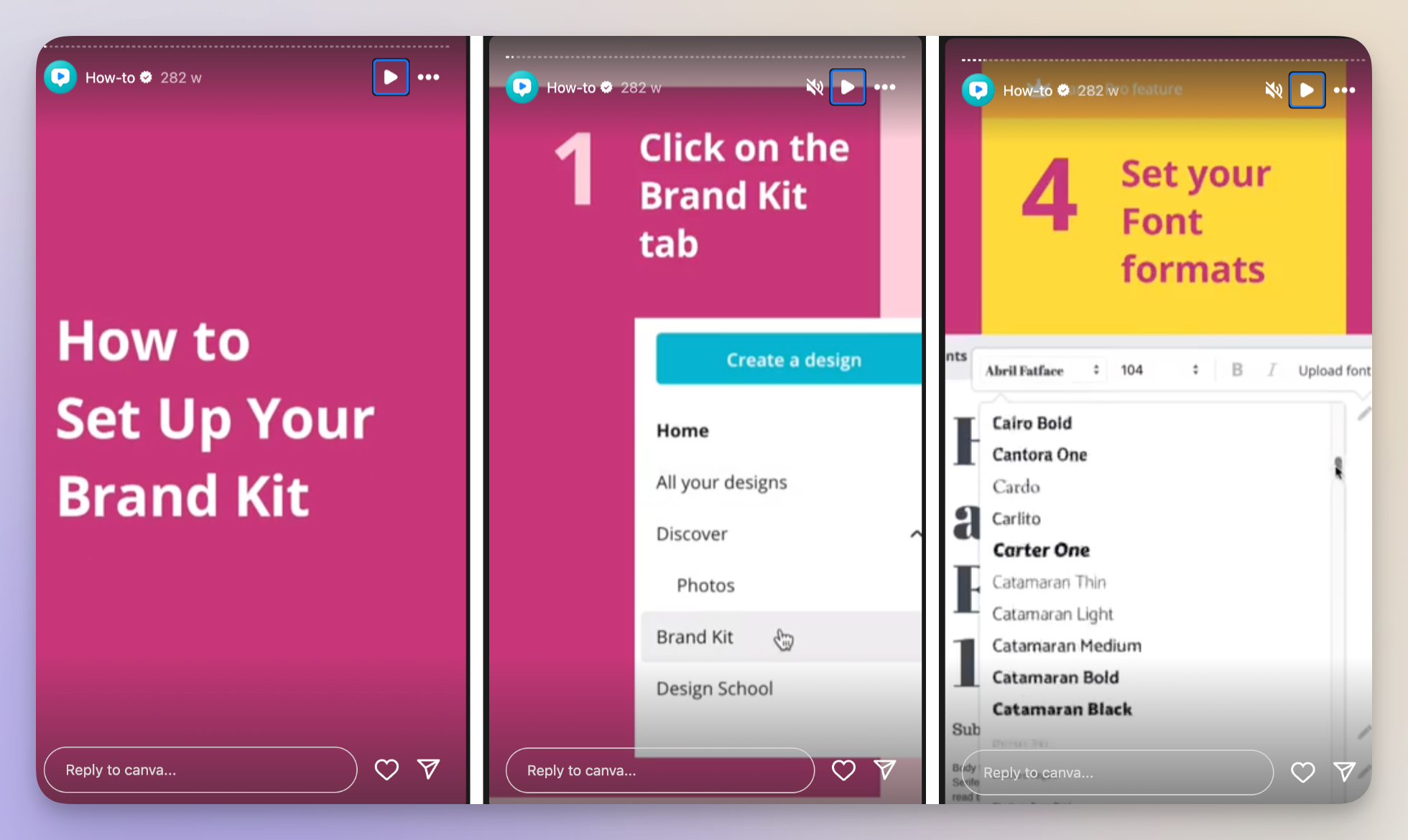 product demo instagram story idea