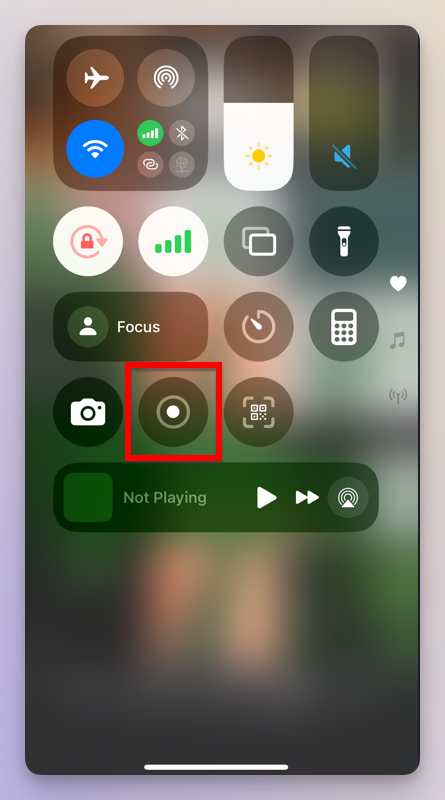 screen recording on iphone
