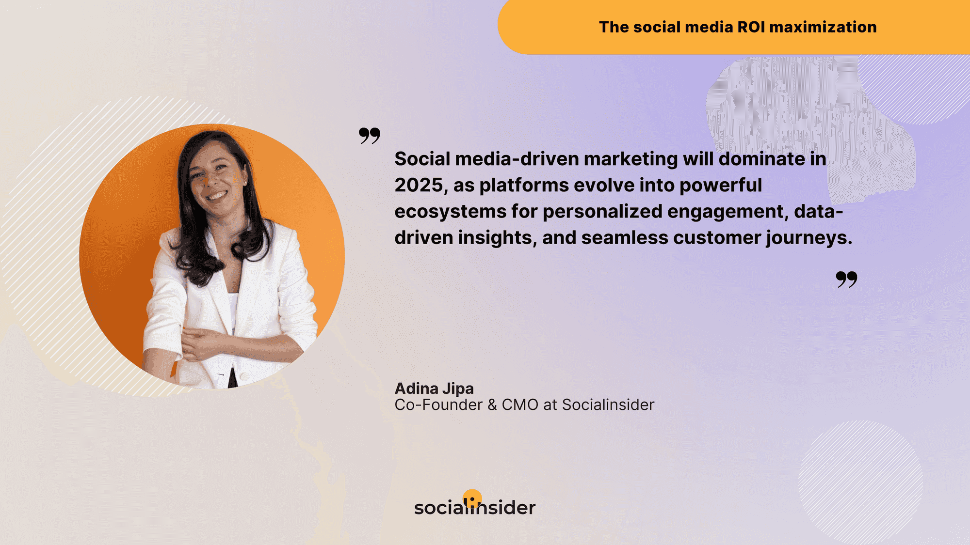 social media roi quote