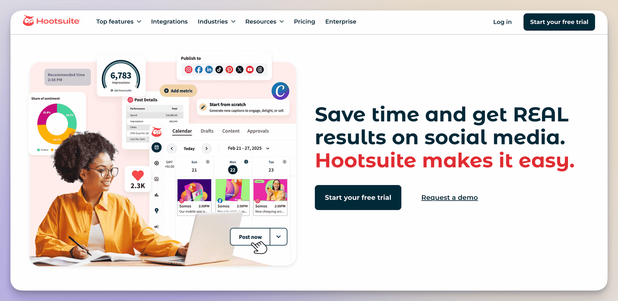 hootsuite as a social media management tool