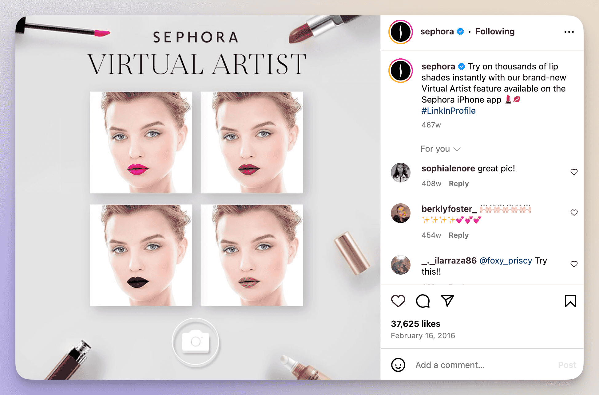 sephora campaign example