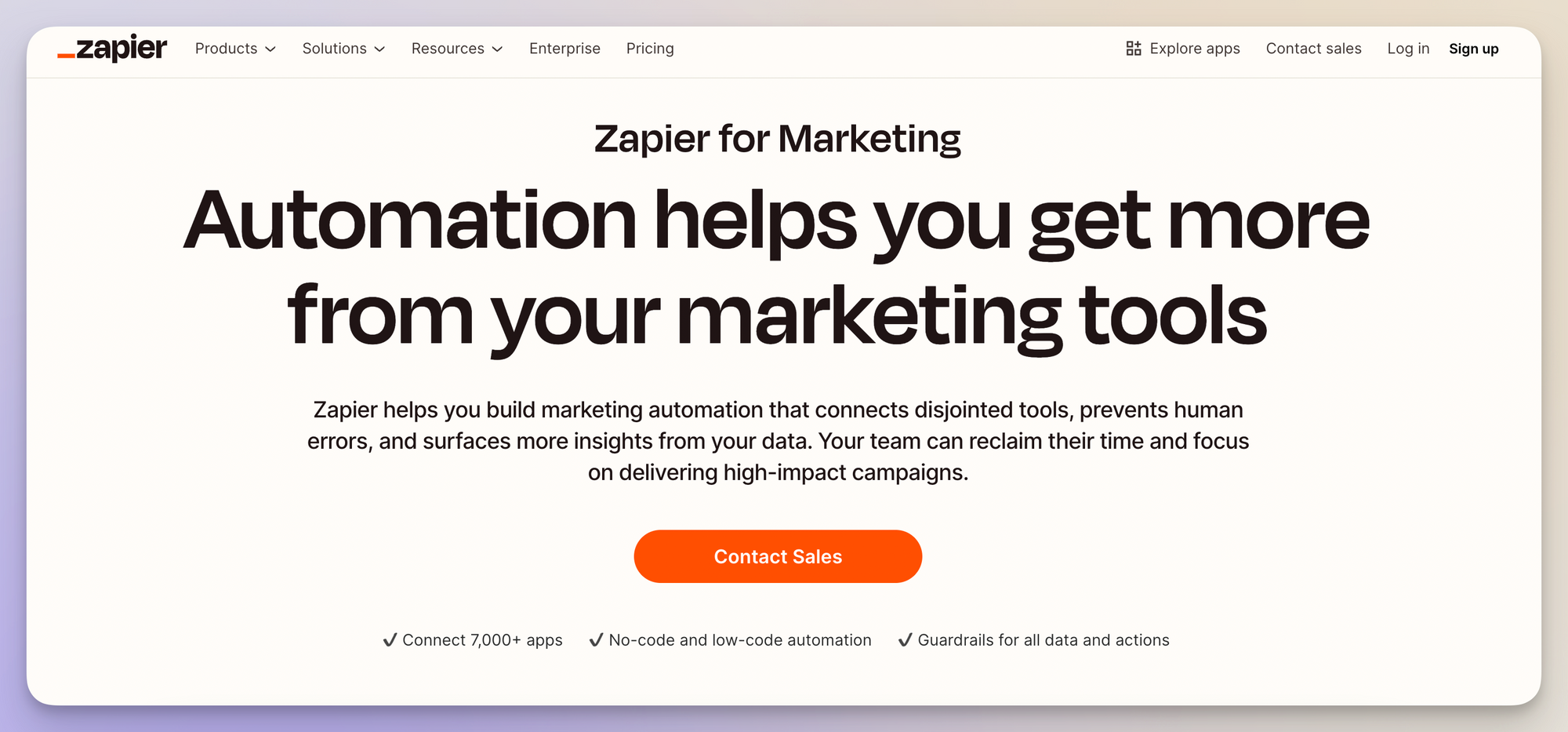 zapier marketing tool