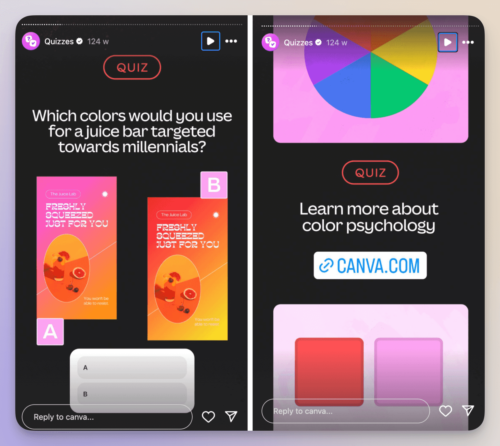 canva engaging stories example