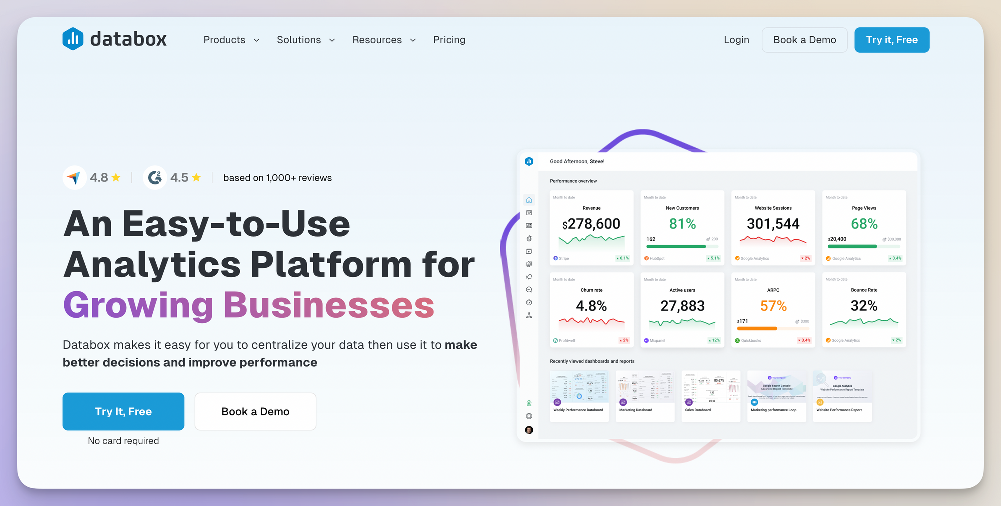 databox as a social media automation tool