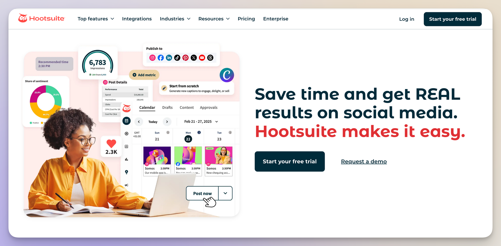 hootsuite as a social media automation tool