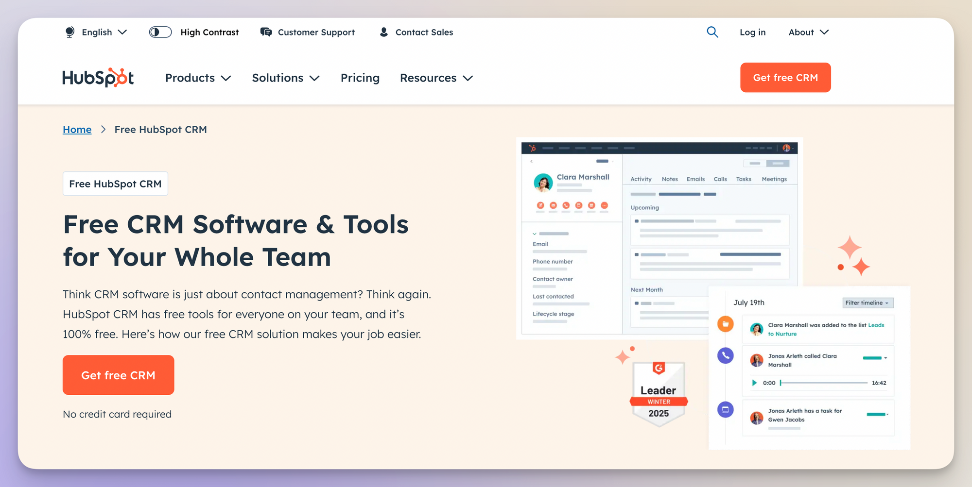 huspot crm automation