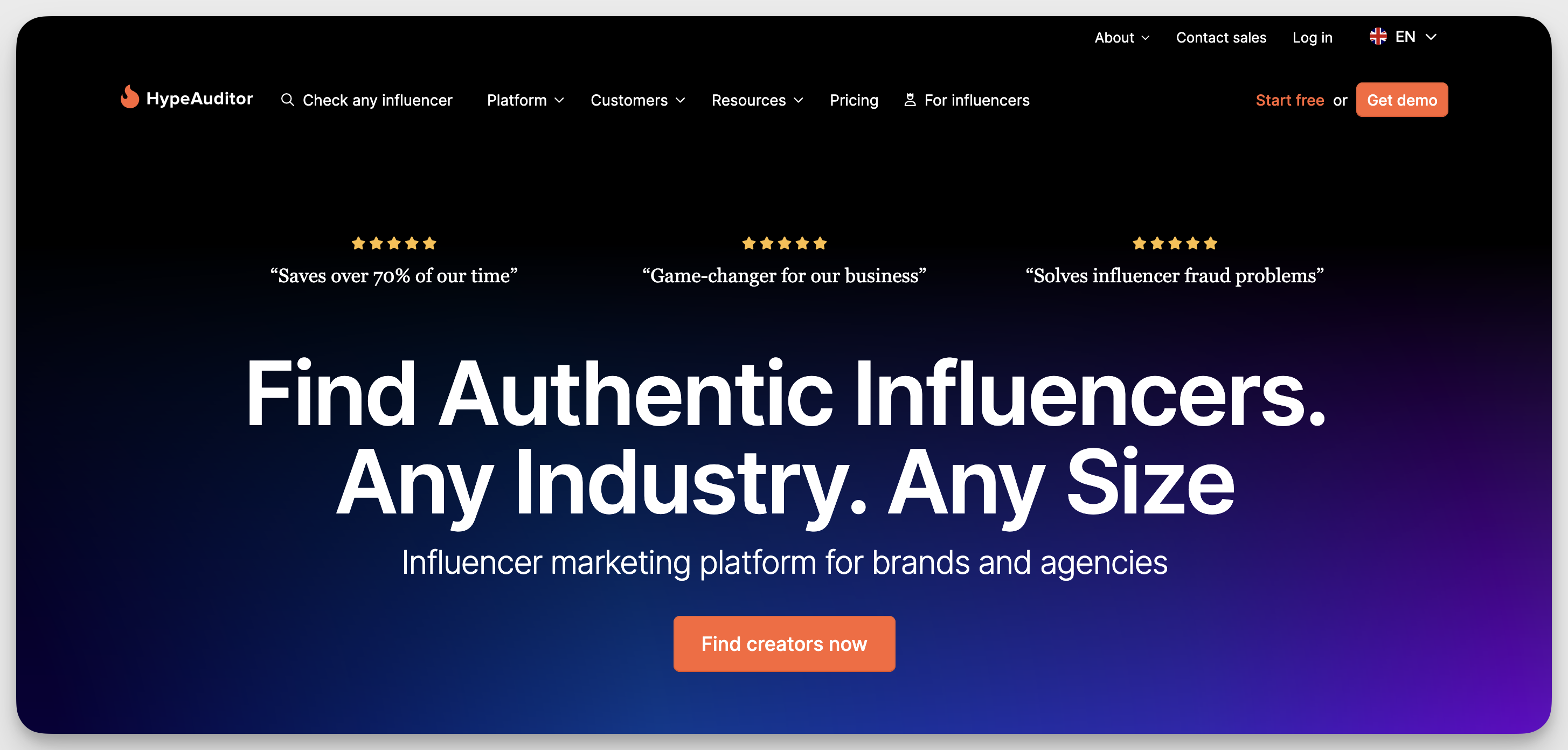 HypeAuditor influencer marketing