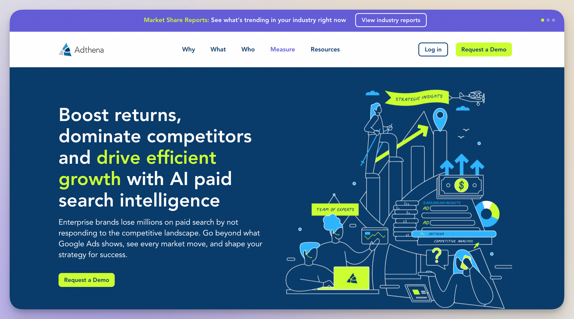 adthena as a competitor analysis tool
