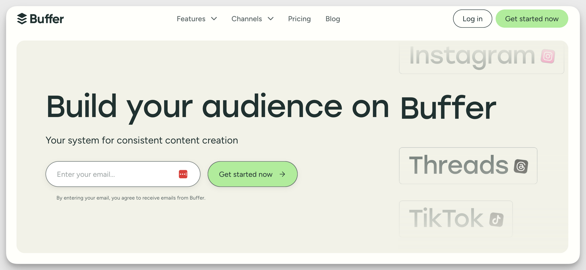 buffer social media management