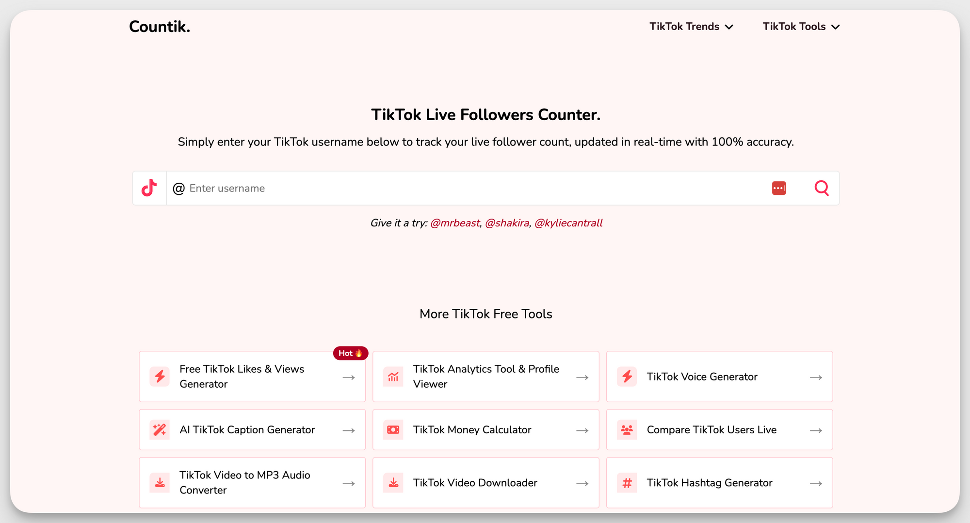 countik follower counter