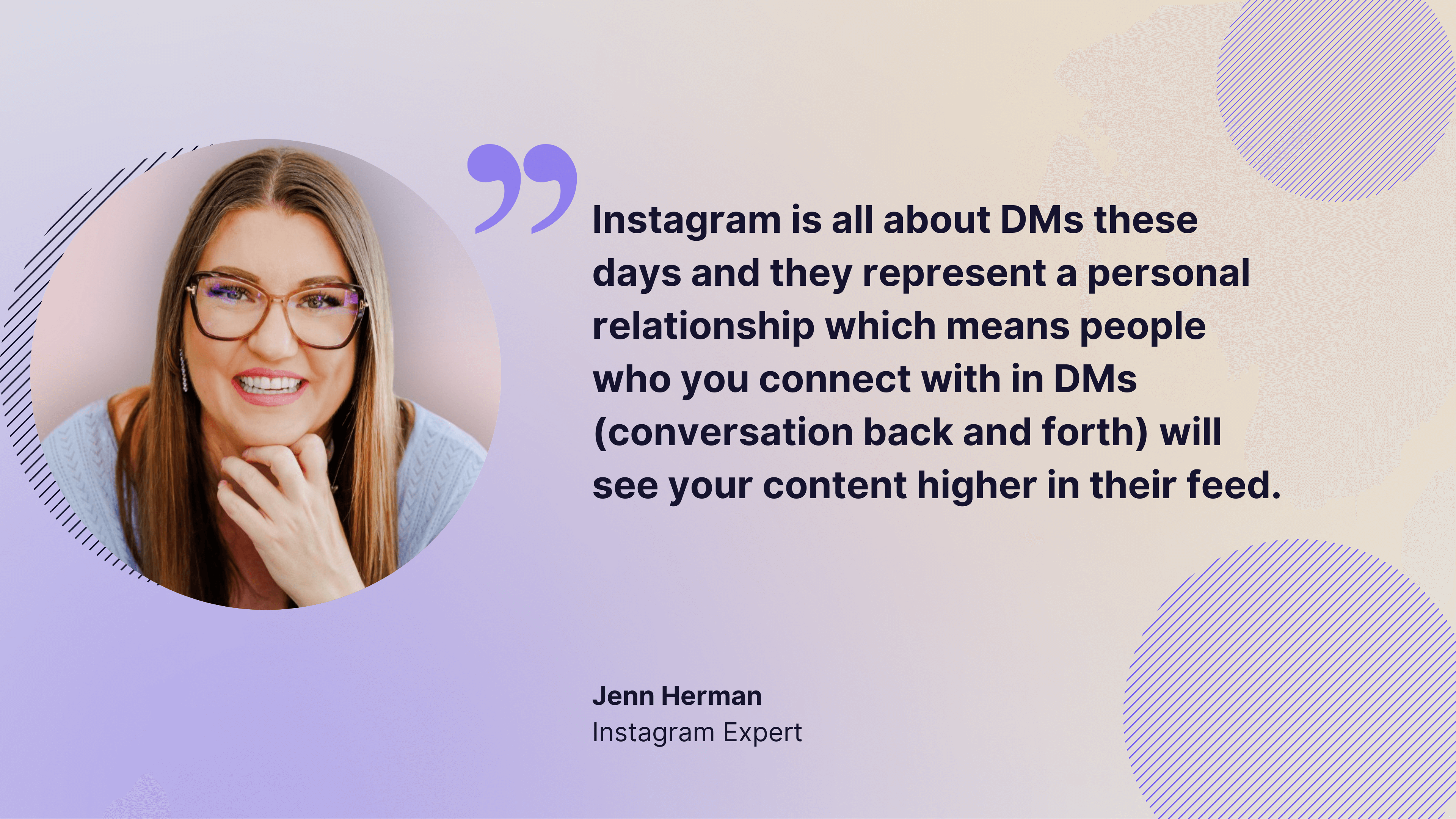 quote about instagram dms