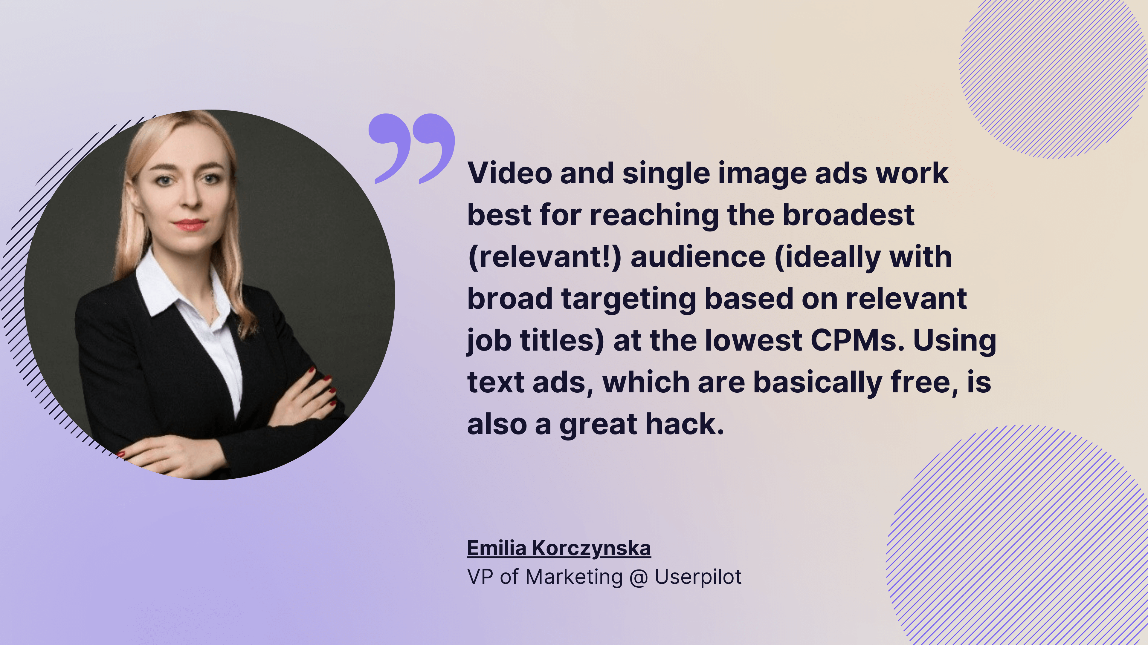 quote about linkedin ads