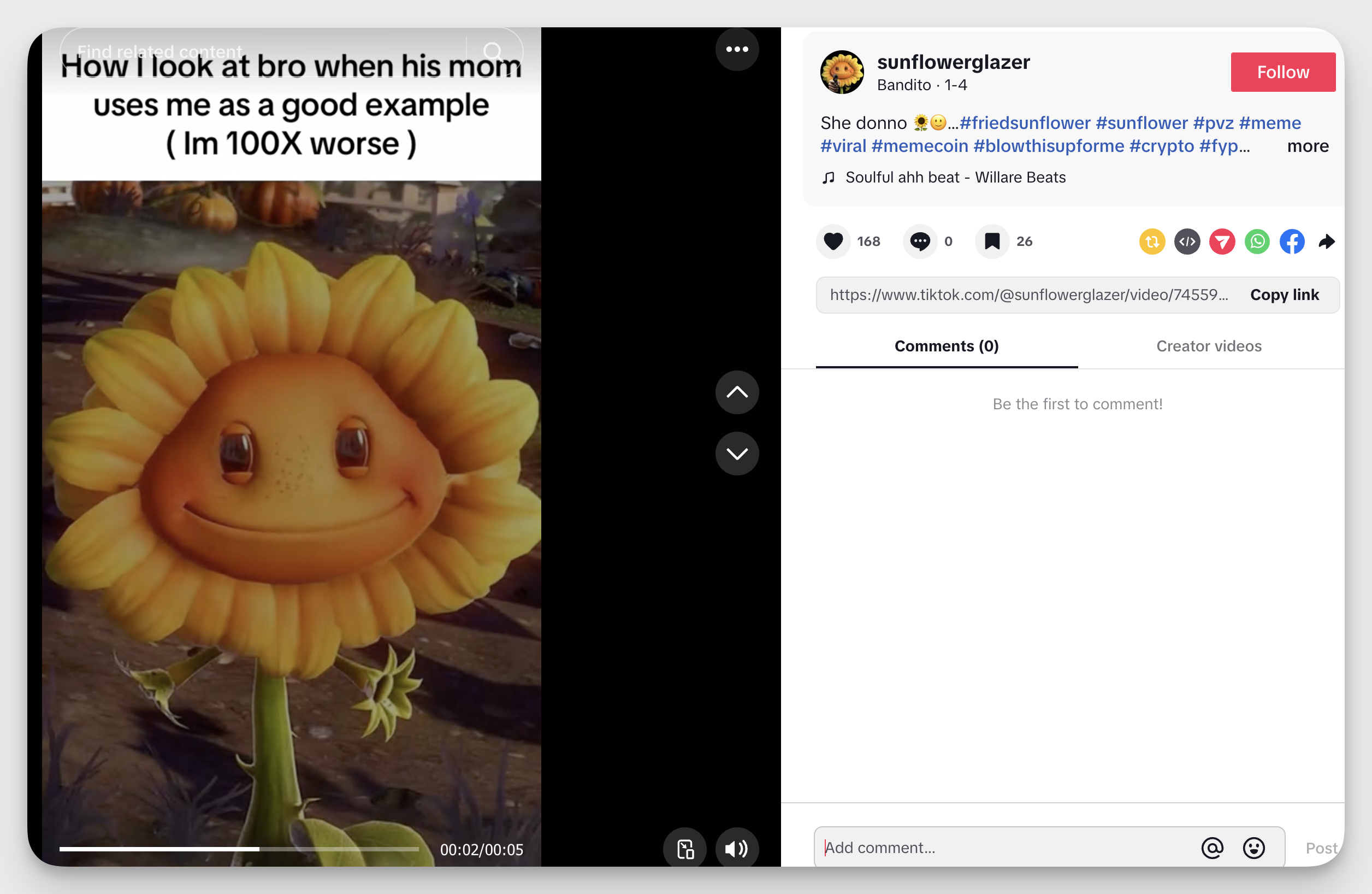 Smiling Sunflower meme