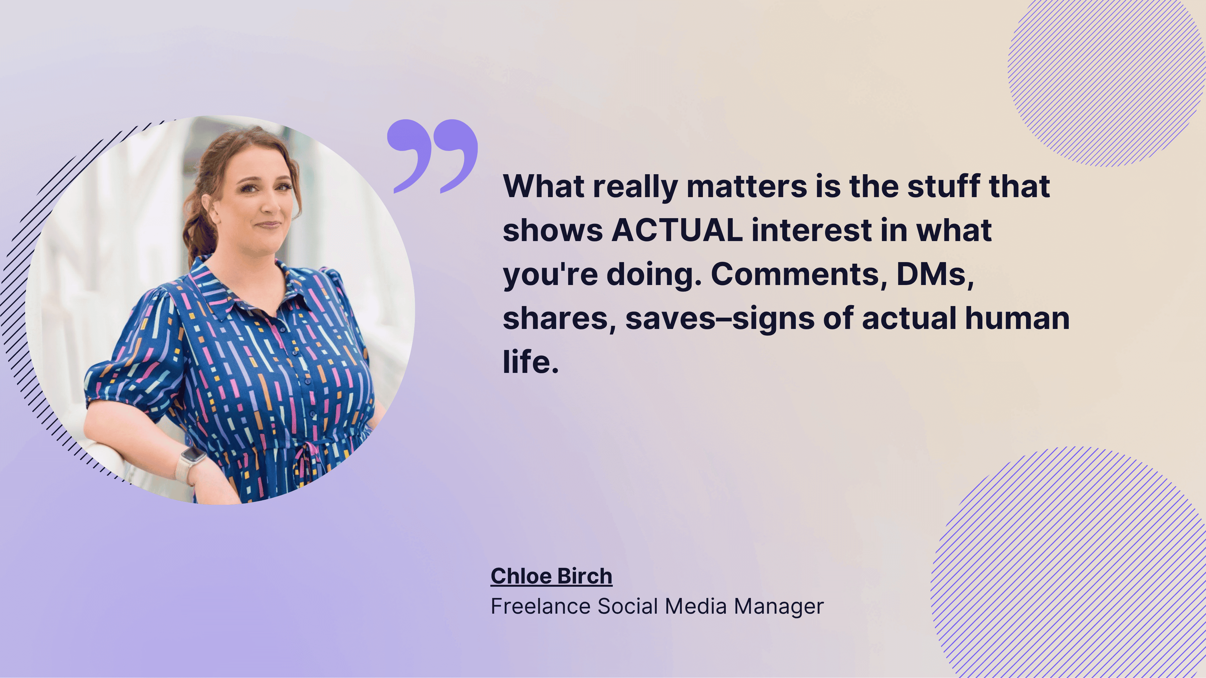 chloe birch quote 