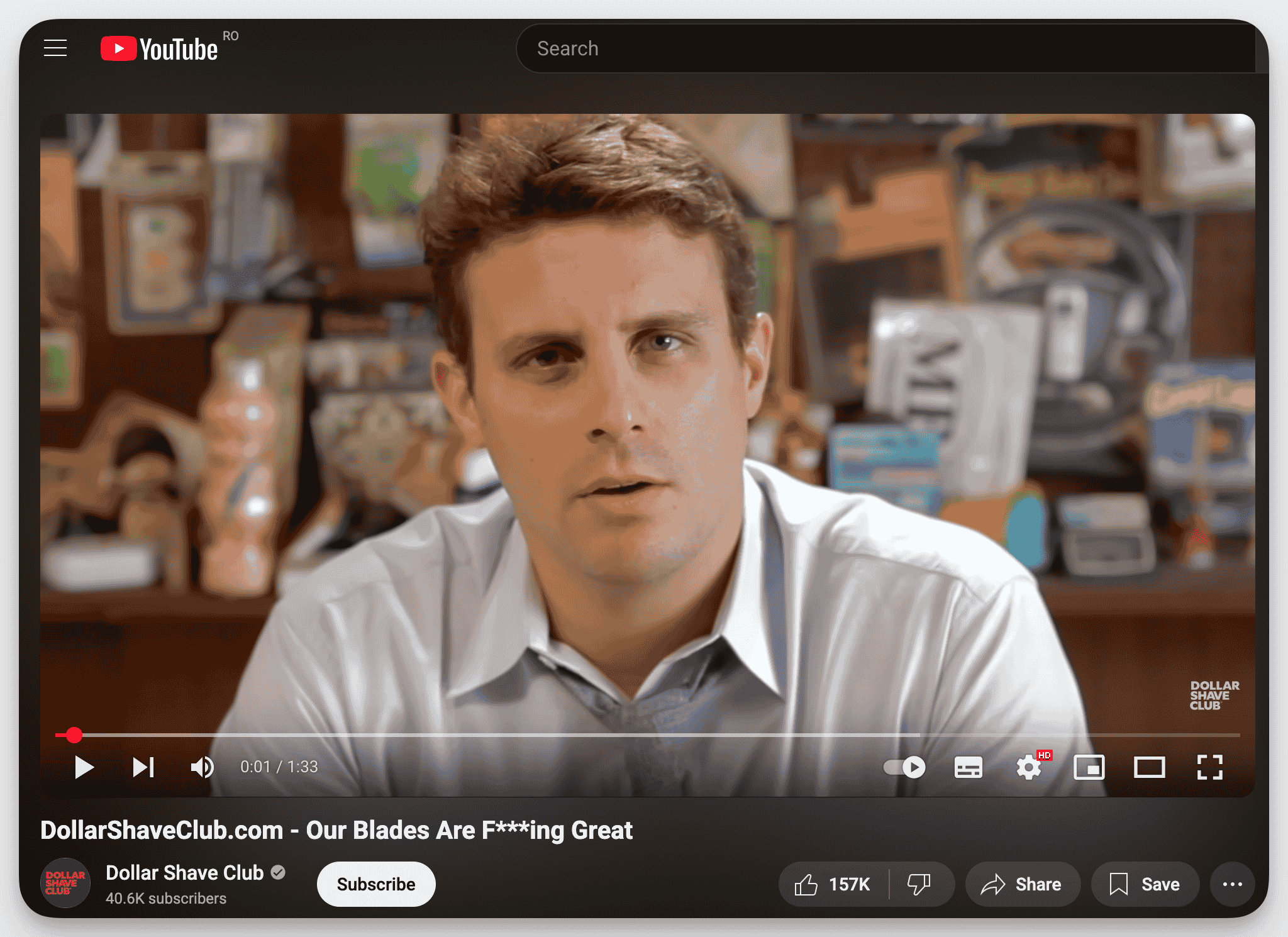 dollar shave club video
