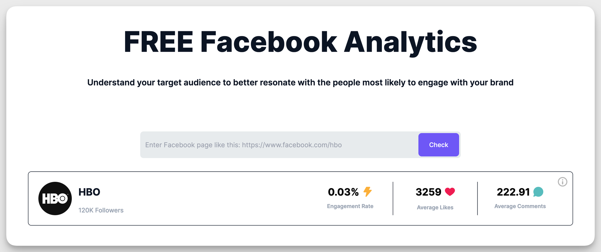 socialinsider free facebook analytics tool