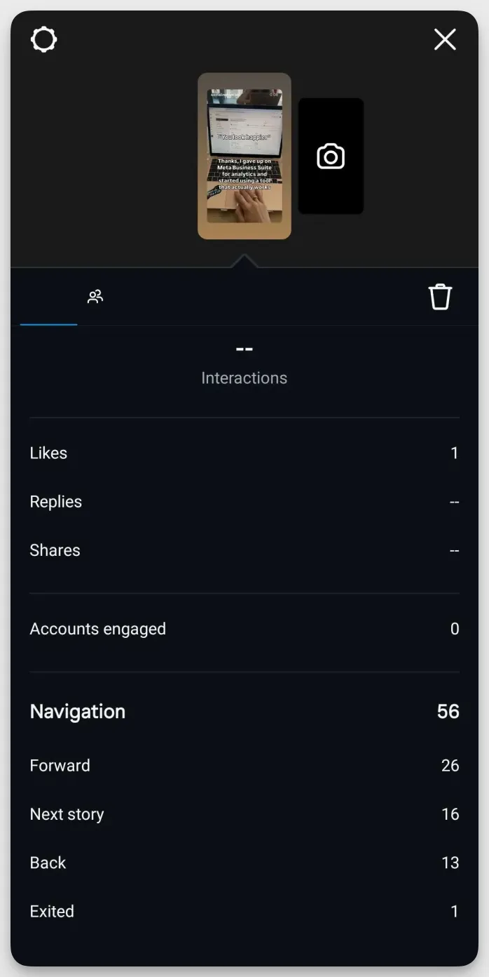 socialinsider instagram story metrics