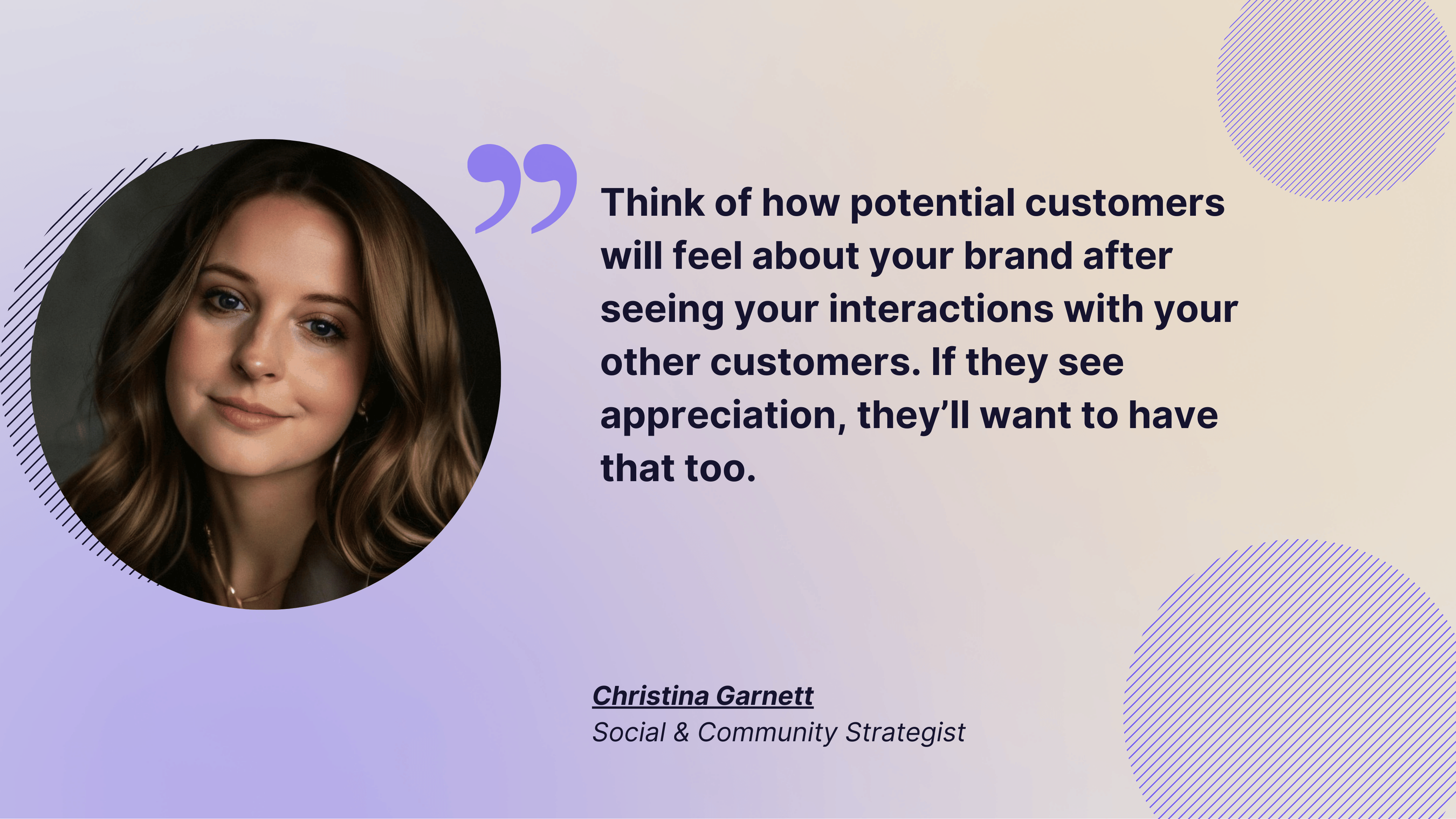 christina quotes about customer relationships importance