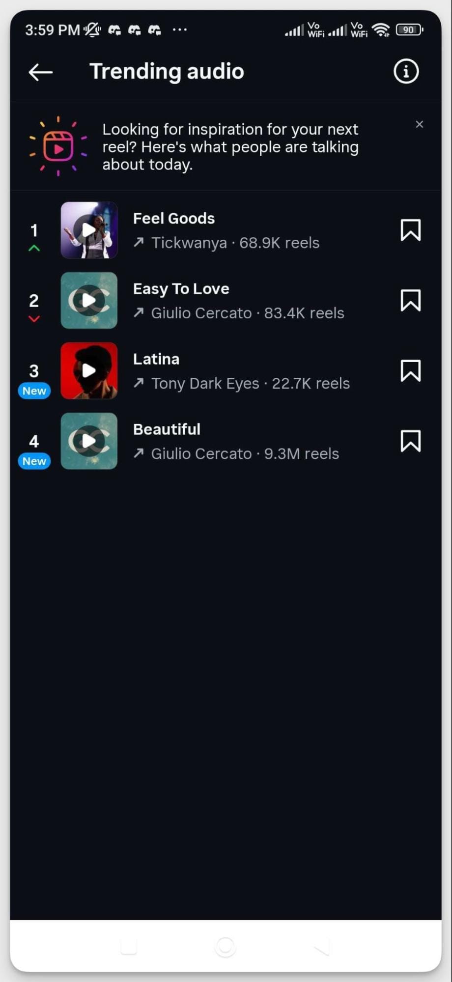 trending audio research on instagram