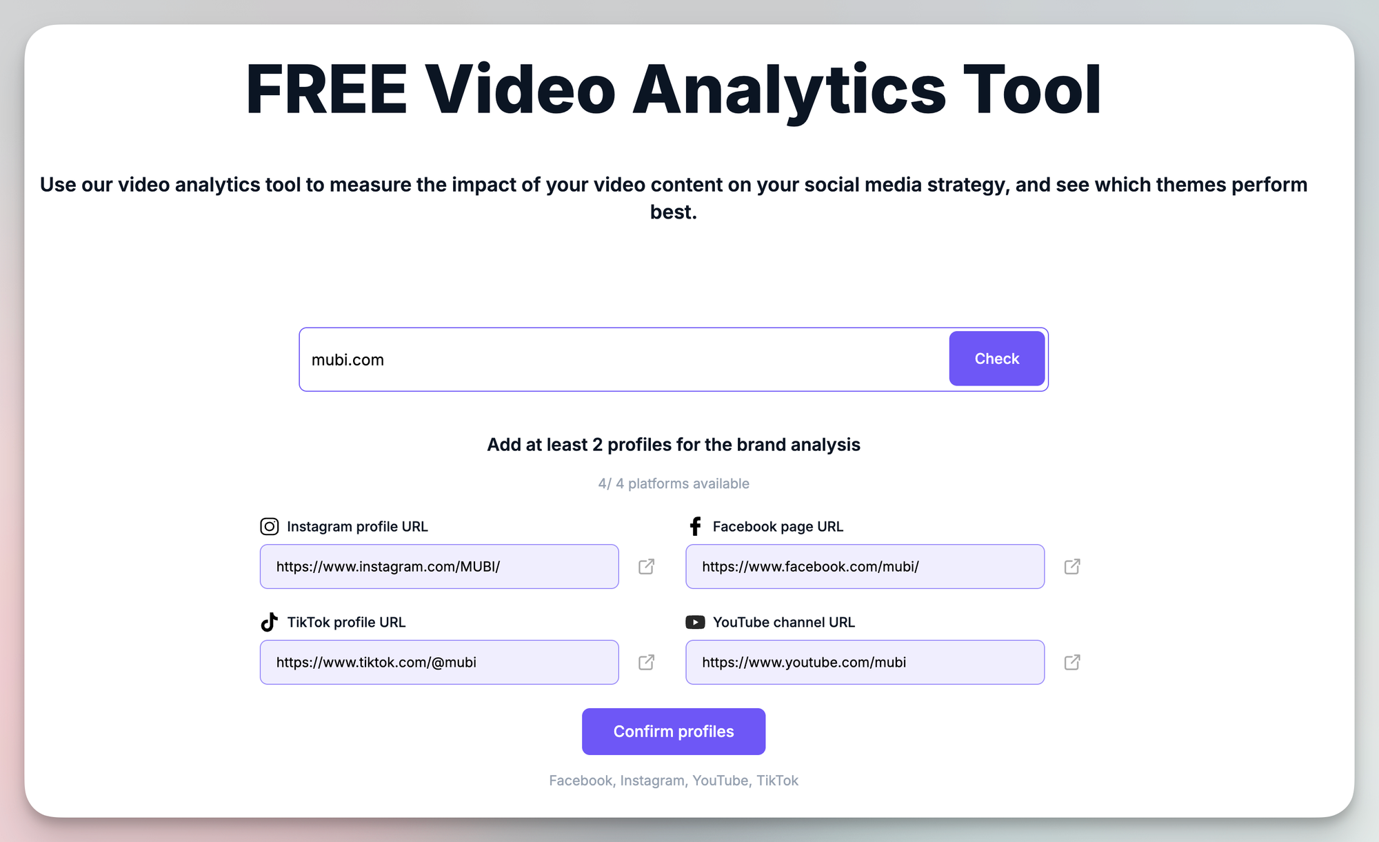 Brand Video Analytics