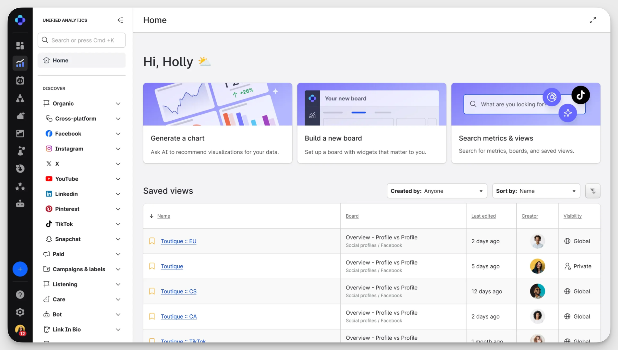 emplify dashboard