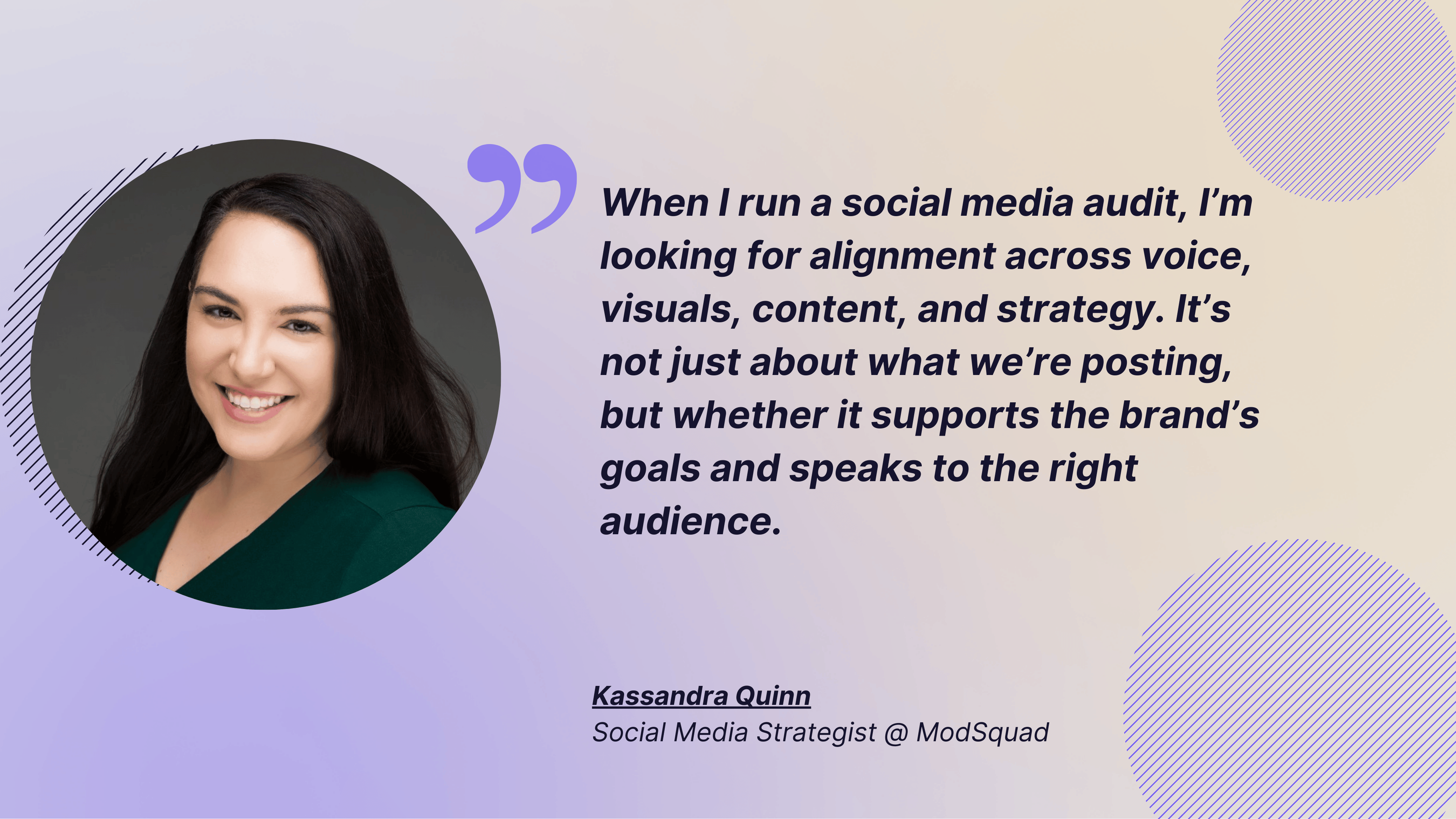 facebook audit quote from kassandra