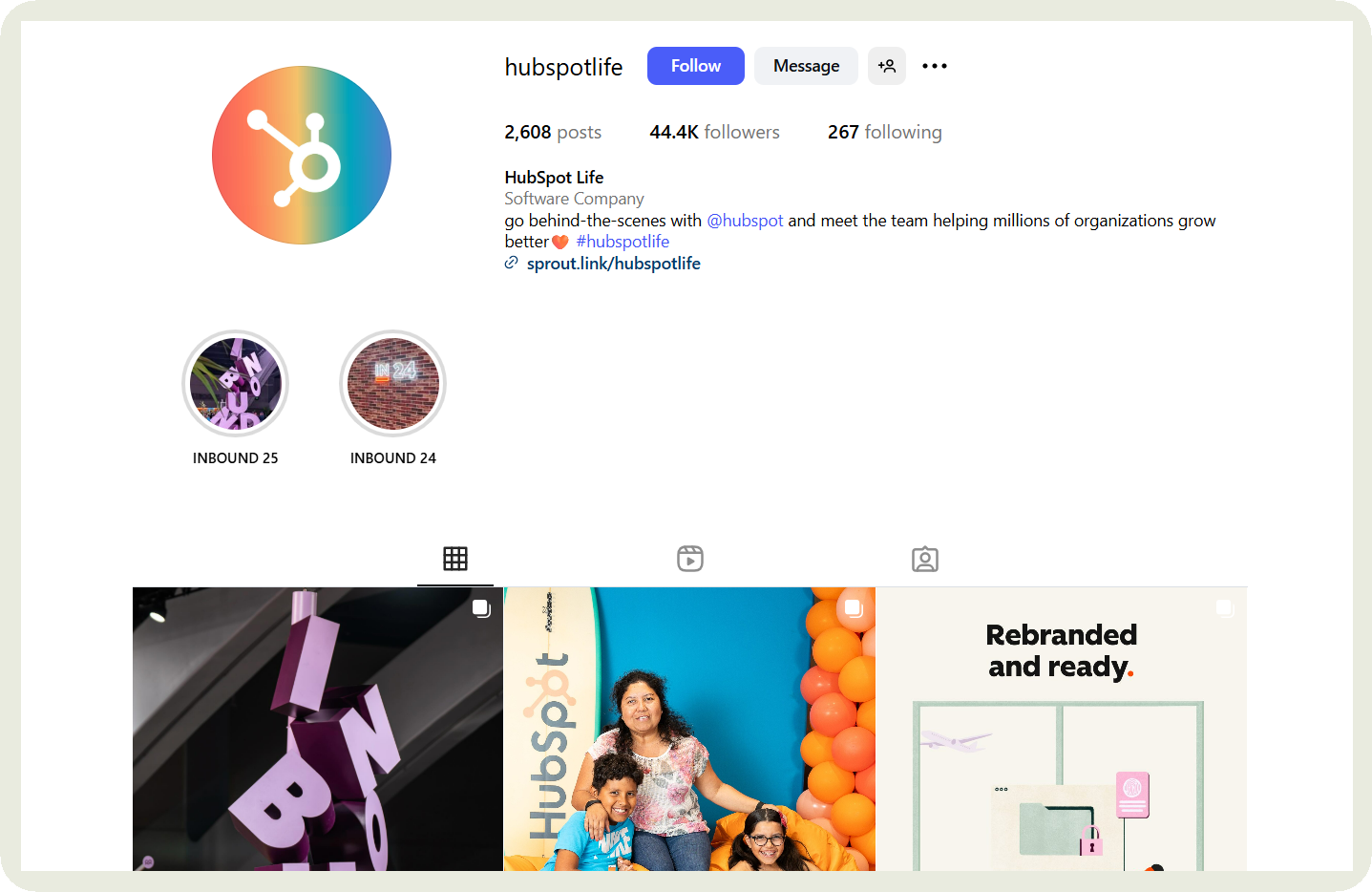 hubspot profile