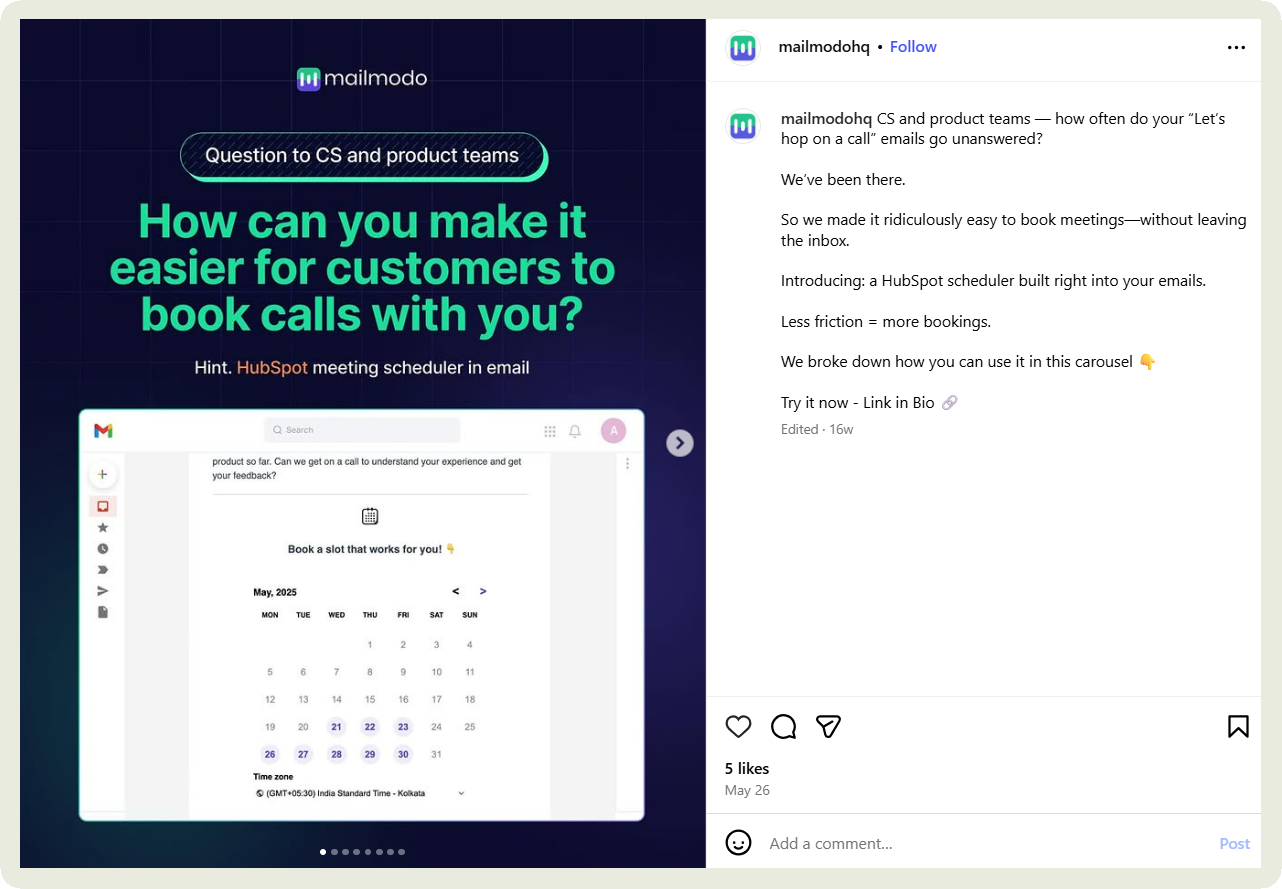 mailmodo post