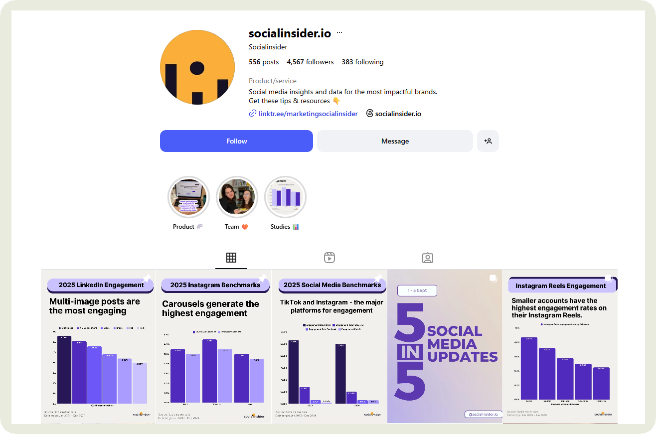 socialinsider profile