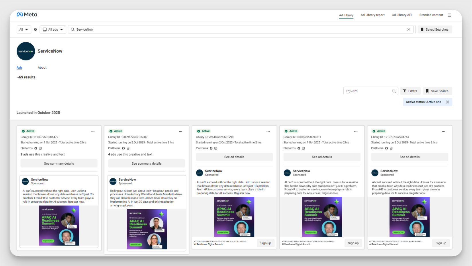 facebook ad library
