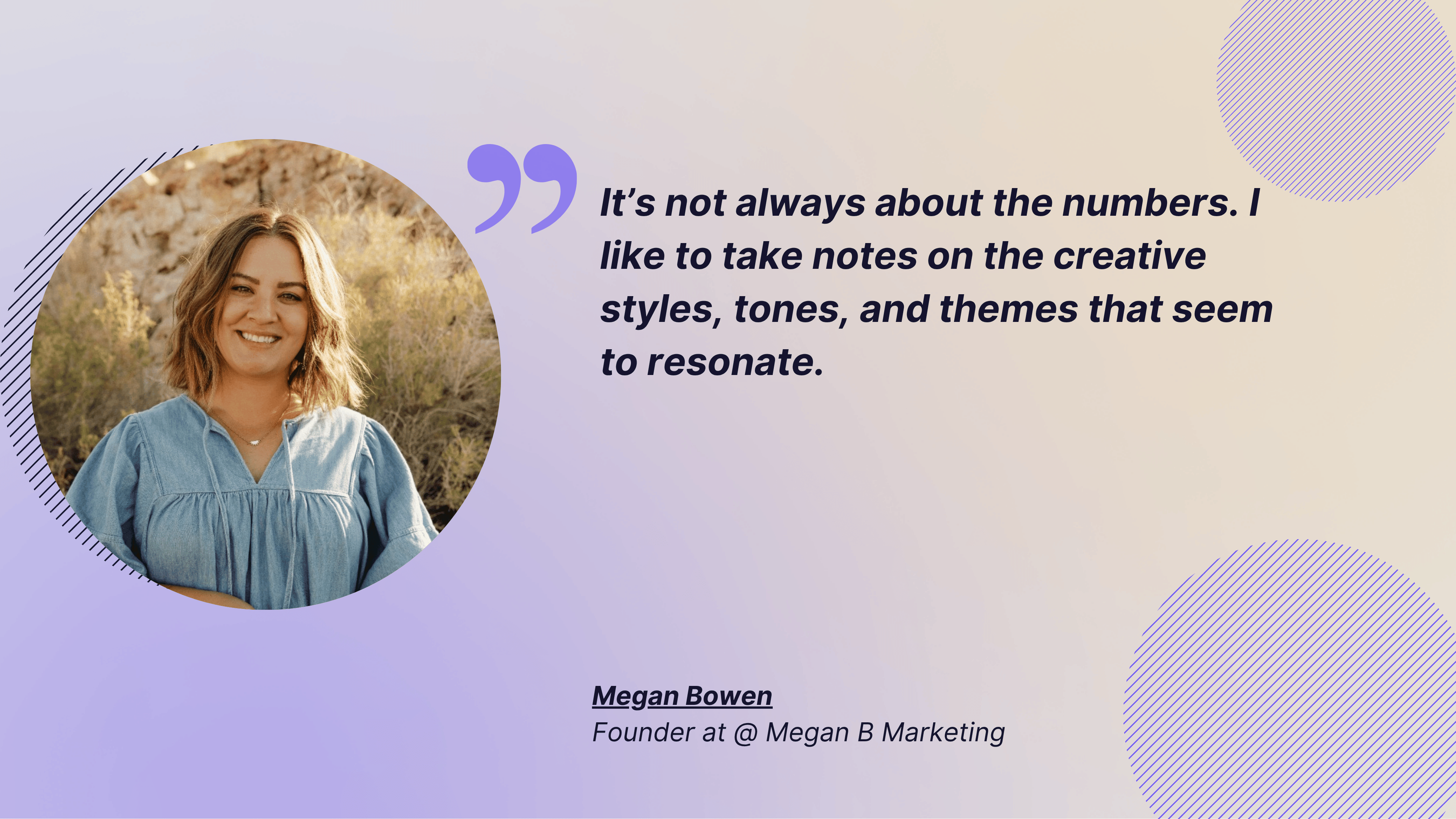 megan bowen quote about data