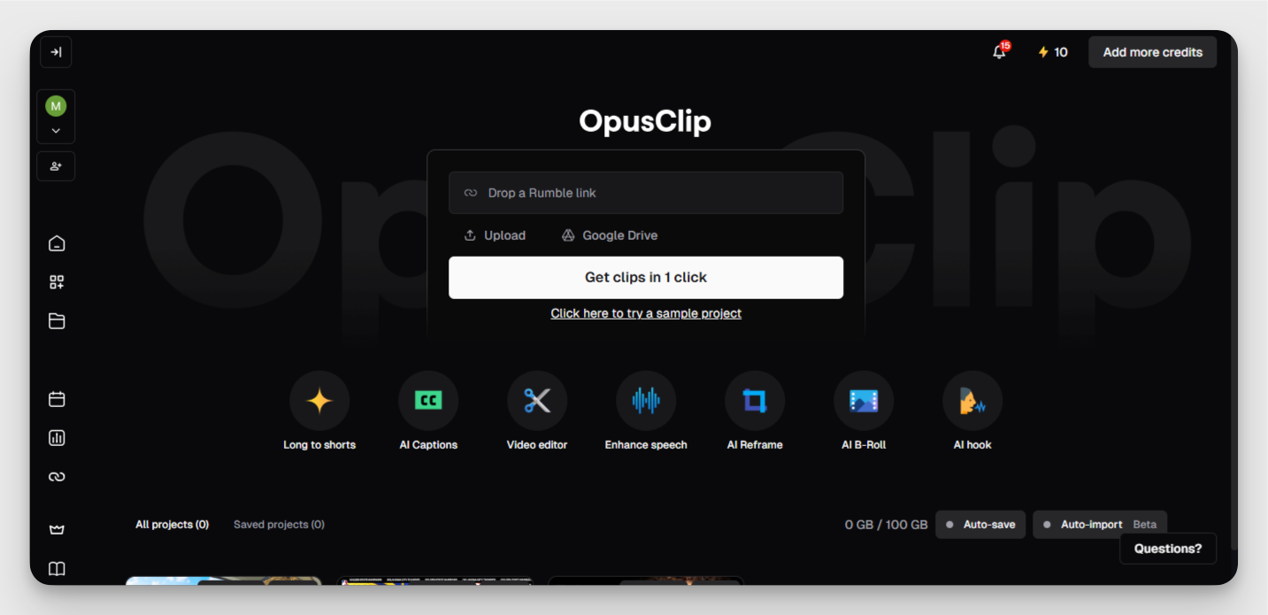 opus clip ai tool