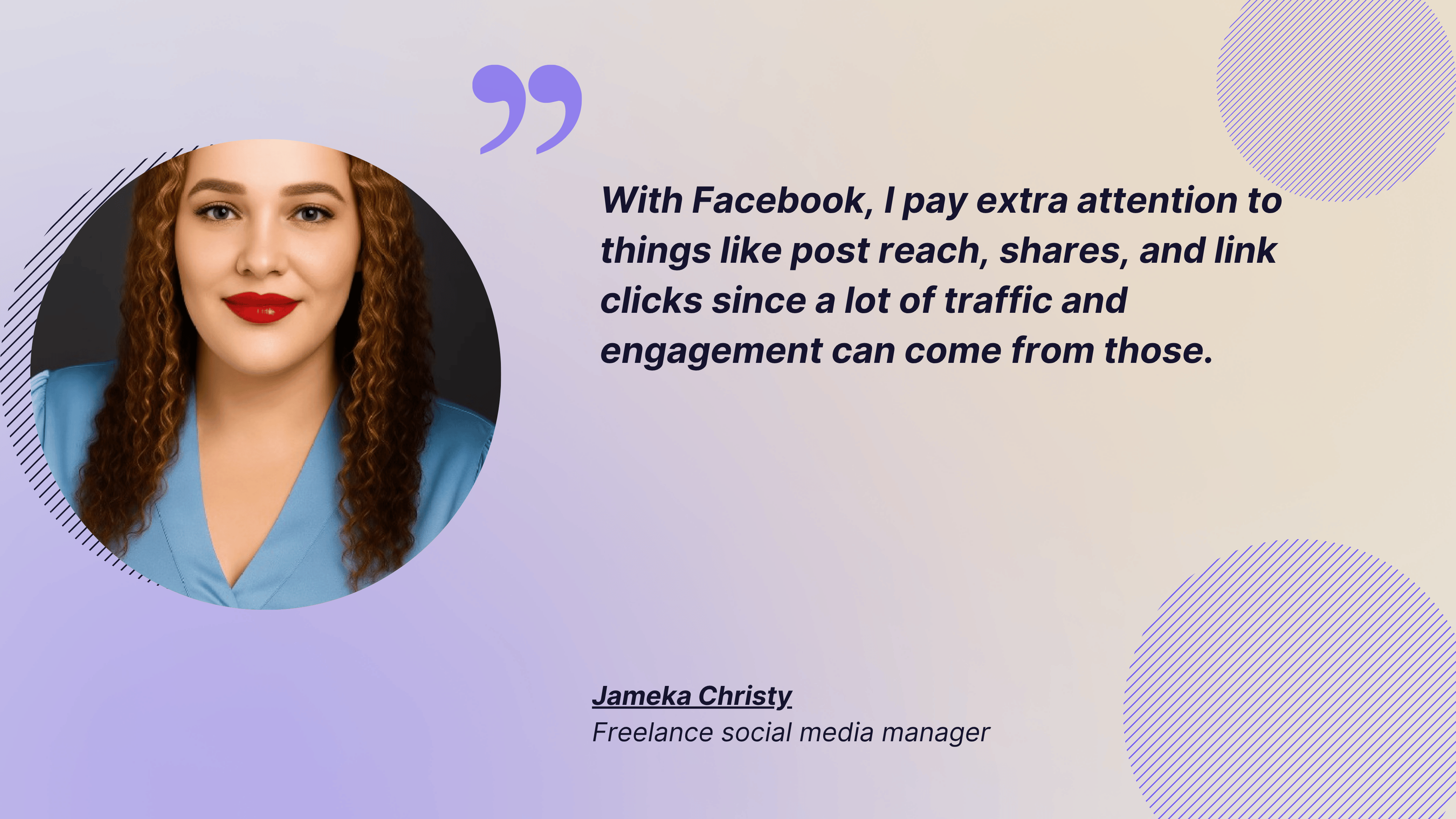 quote about facebook metrics tracking