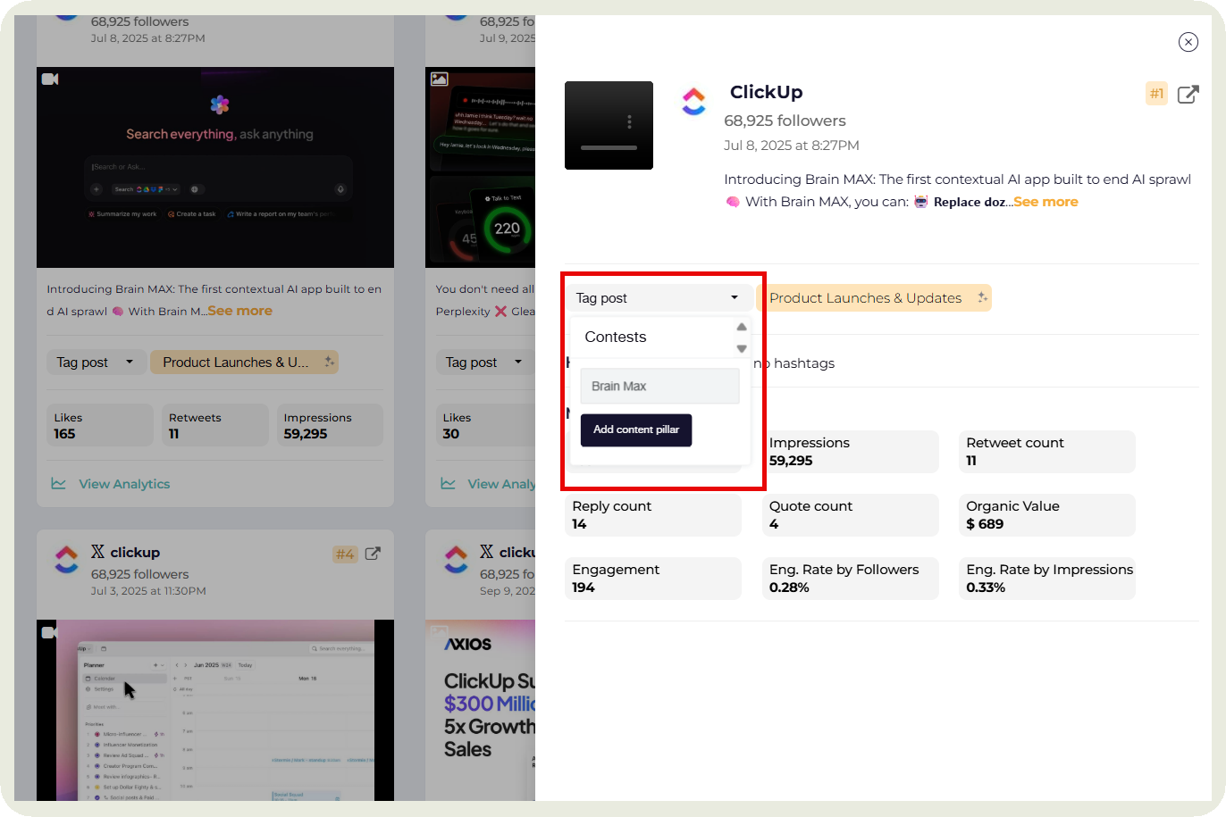 socialinsider dashboard 