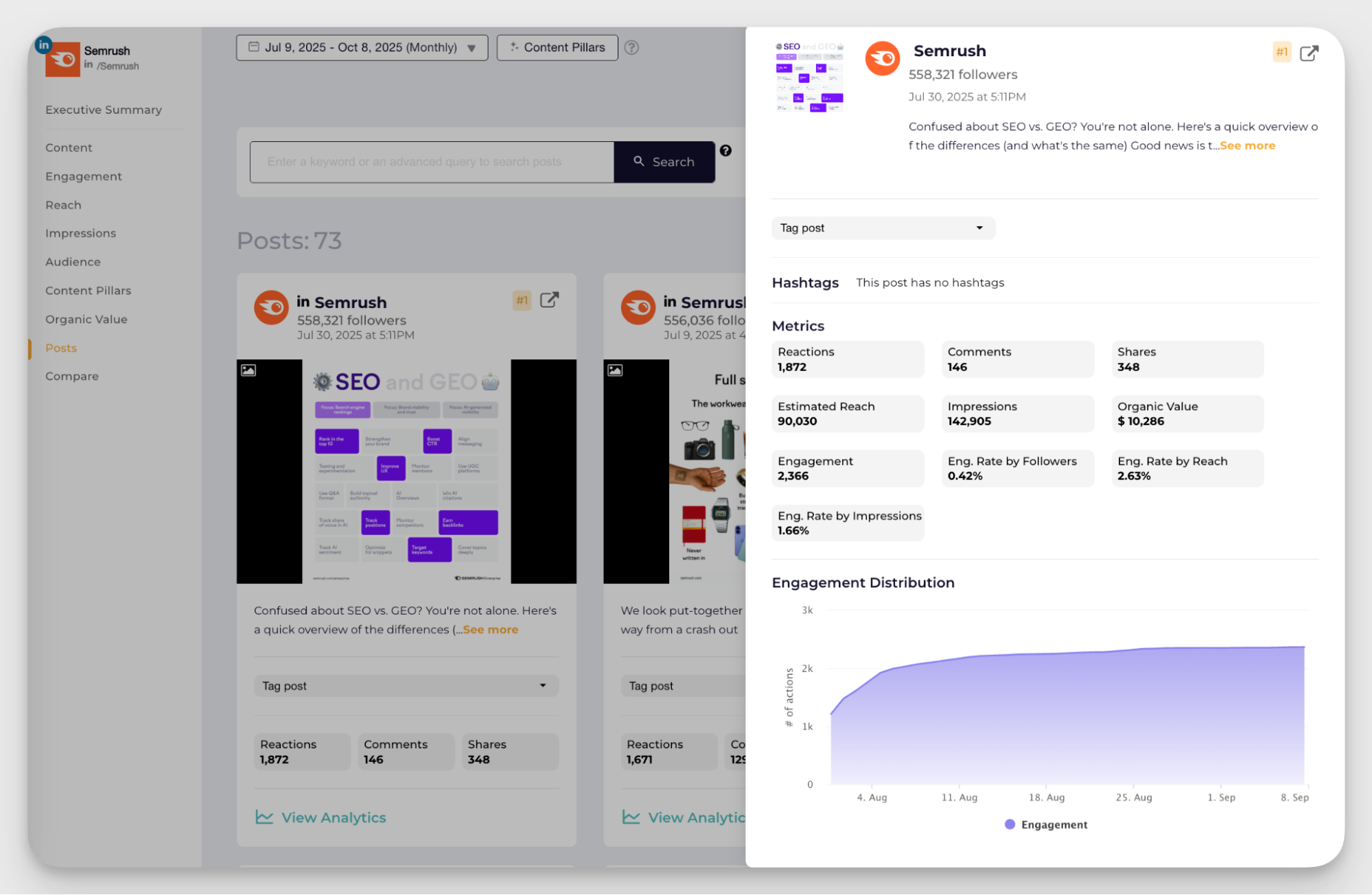 socialinsider dashboard