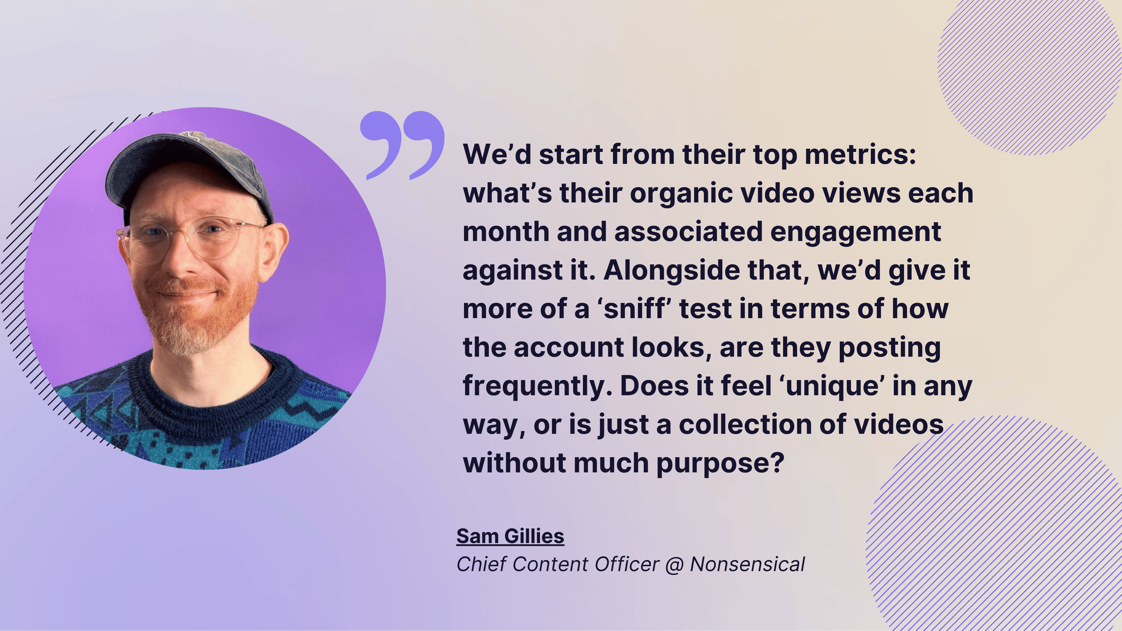 tiktok competitor analysis metrics quote
