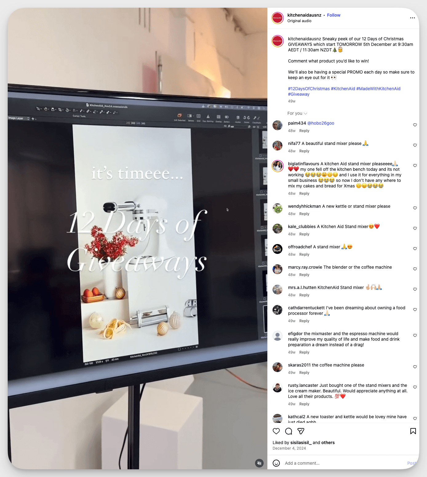 12 days of christmas campaign