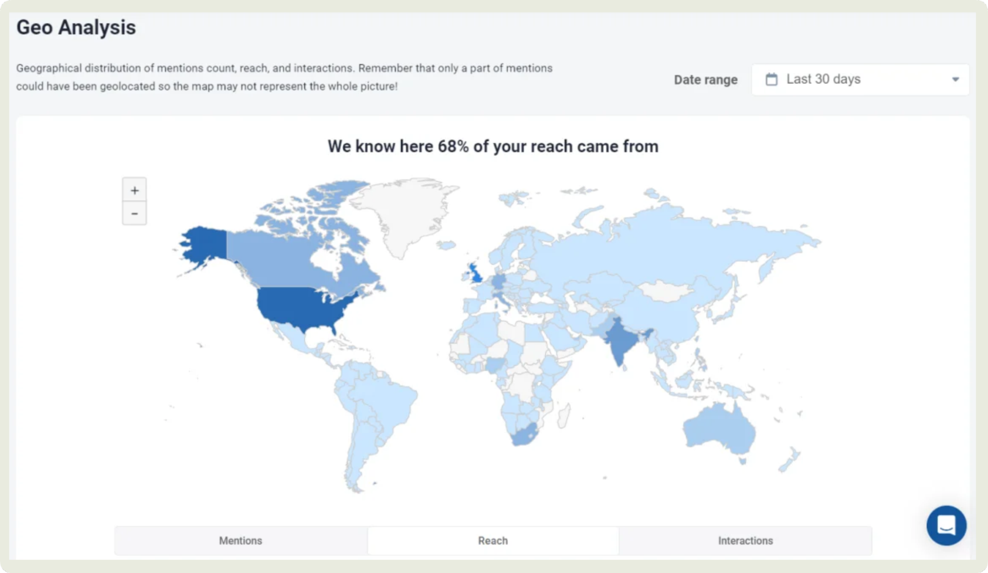 audience analysis data from brand24