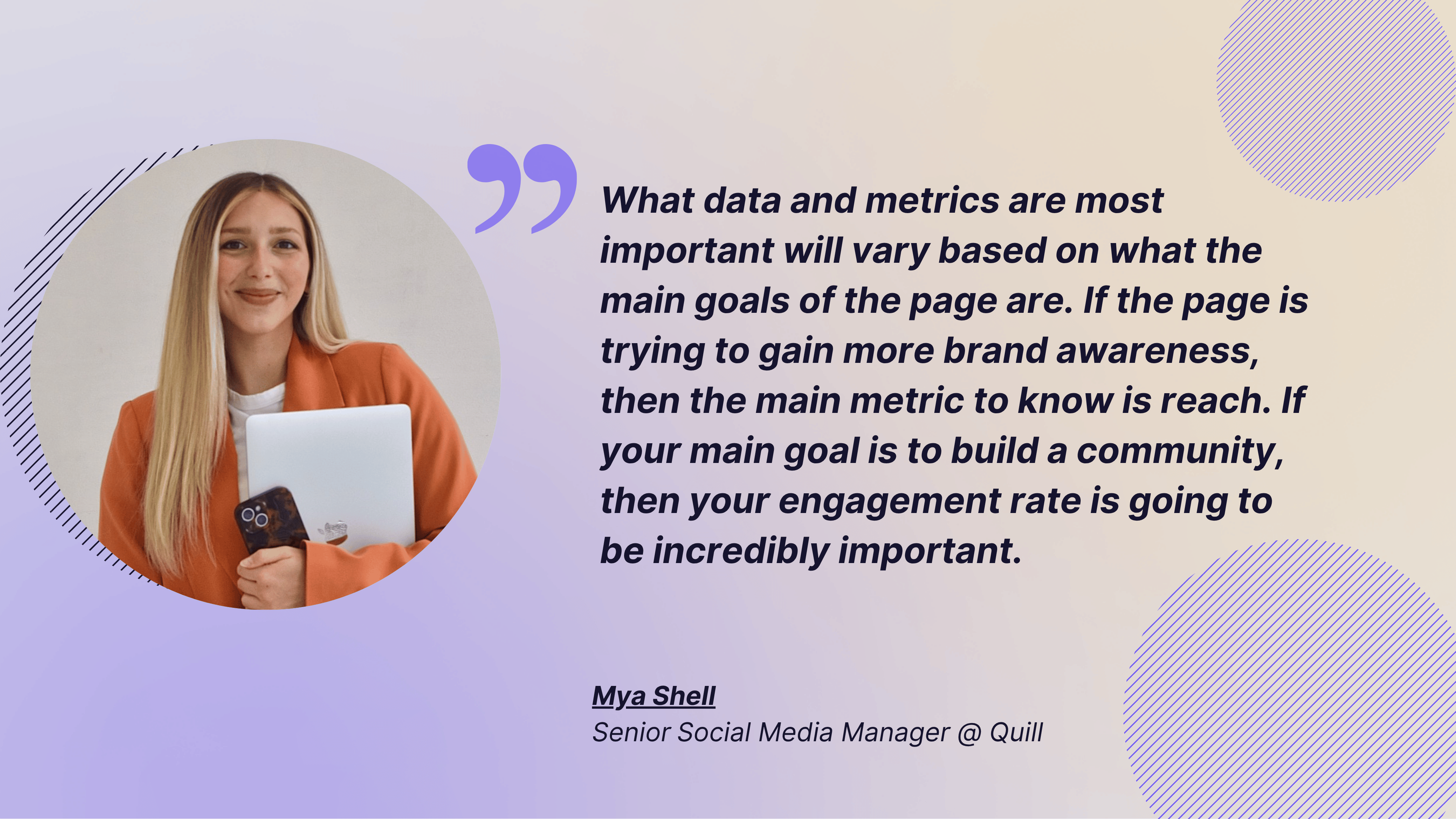 quote from Mya Shell