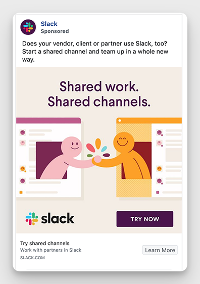 slack ad example