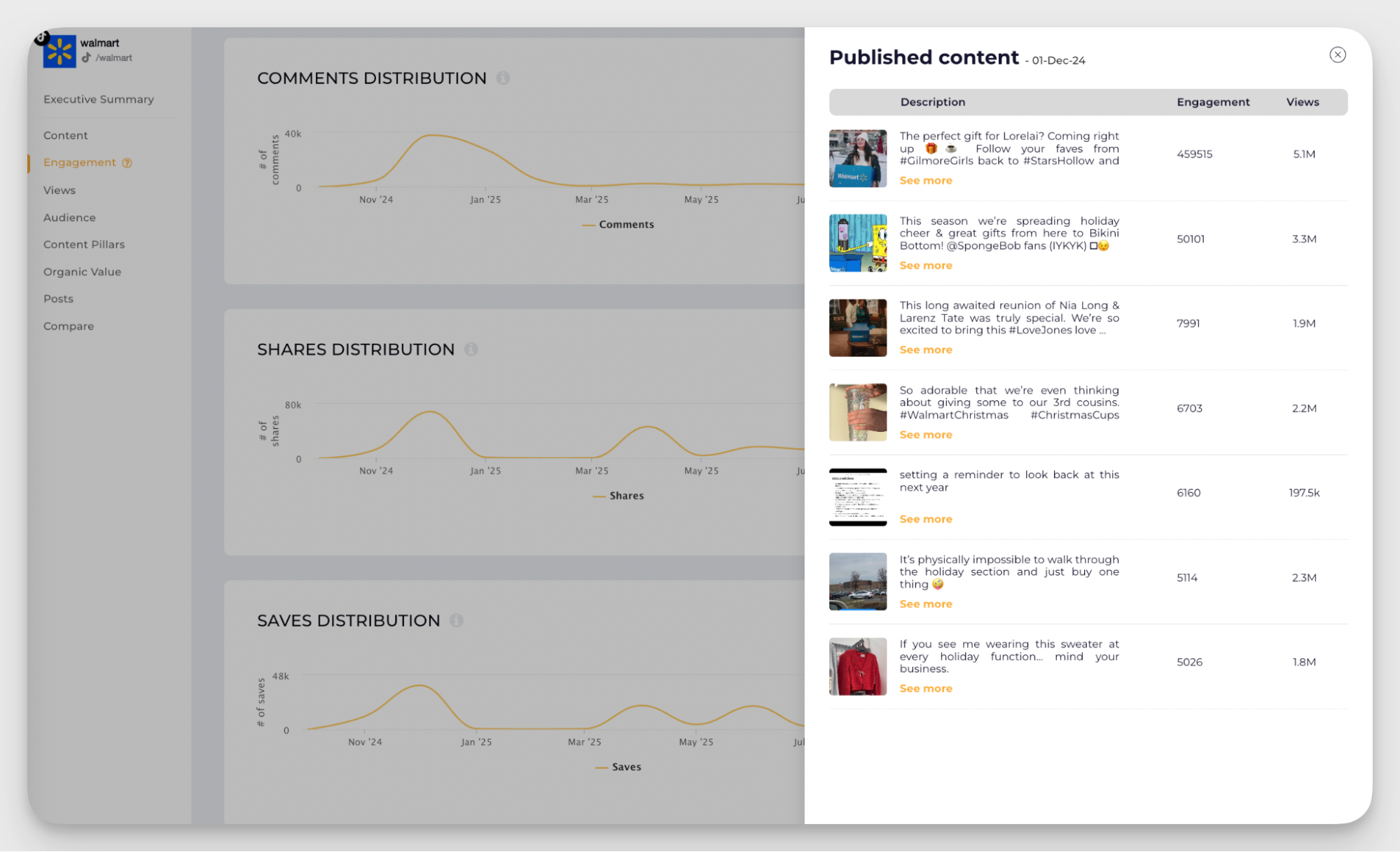 socialinsider posts analysis feature
