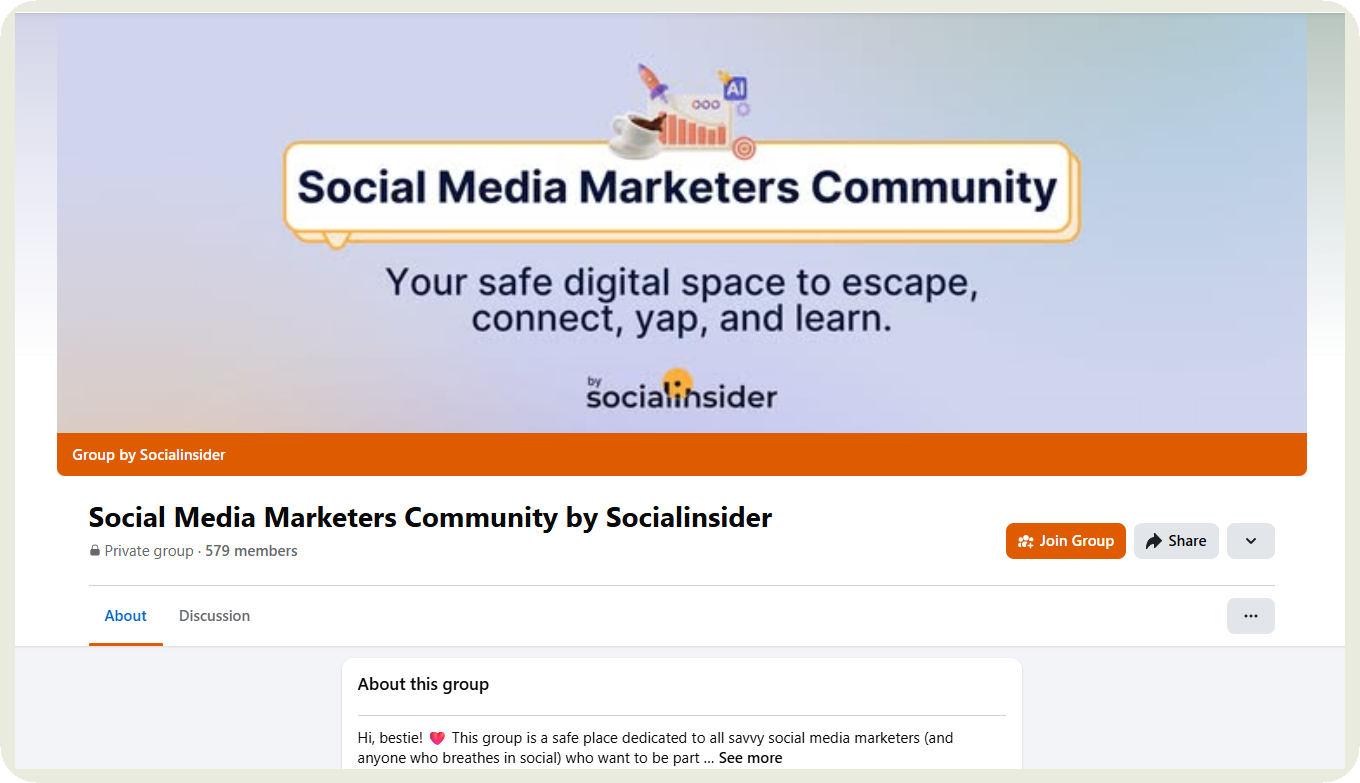 community by socialinsider