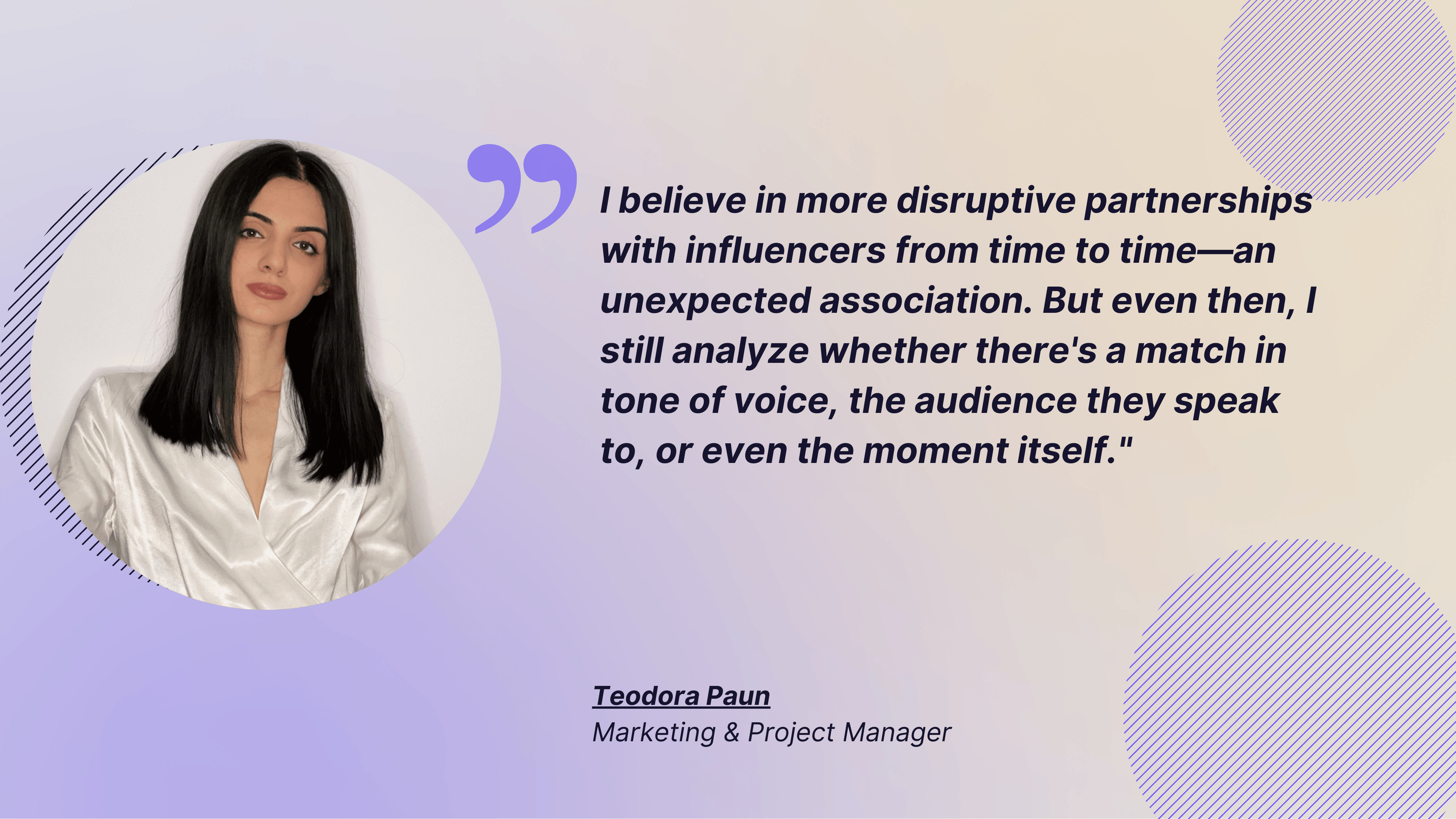 quote about tiktok influencer partnerships