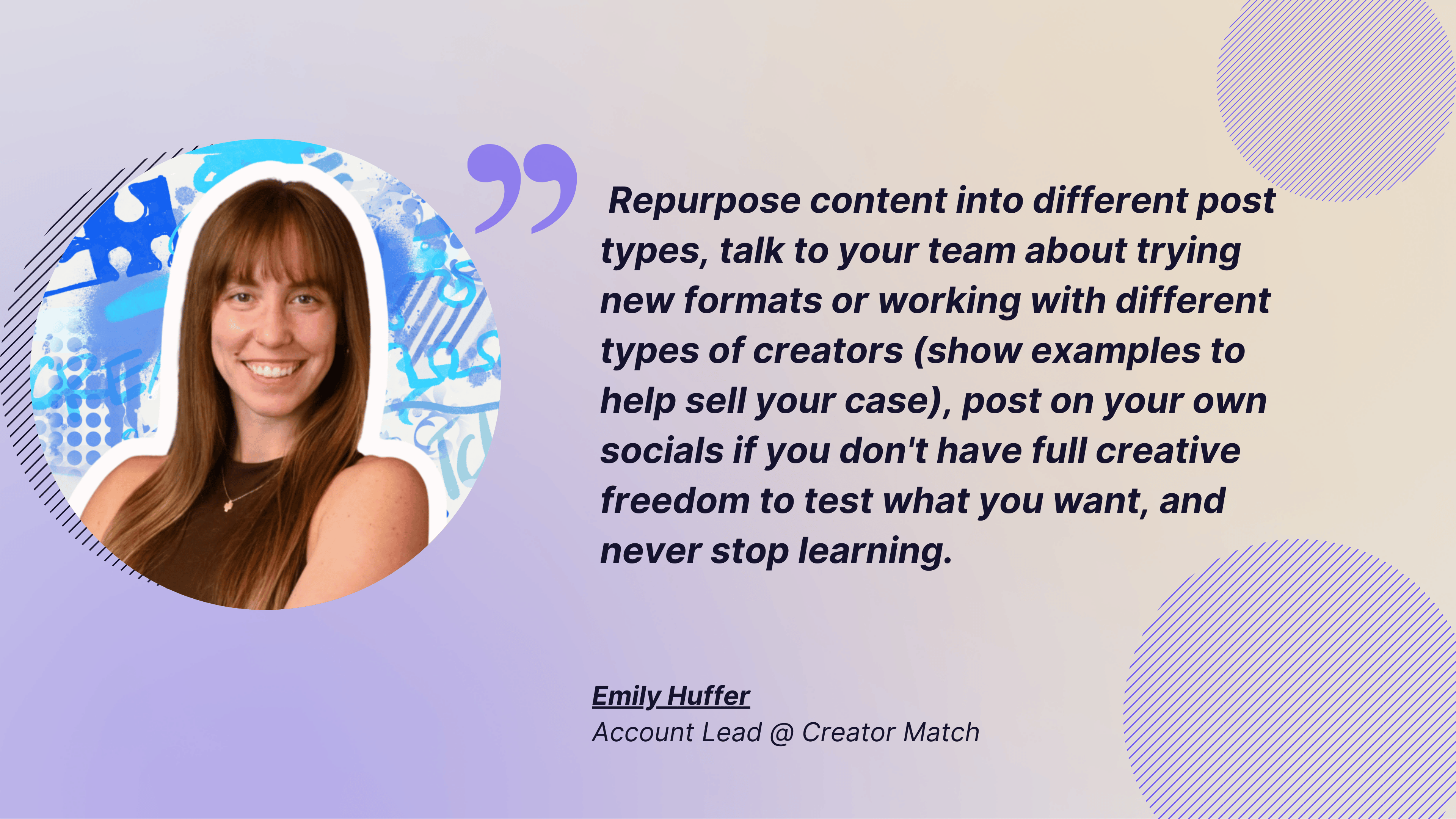 quote from emily huffer